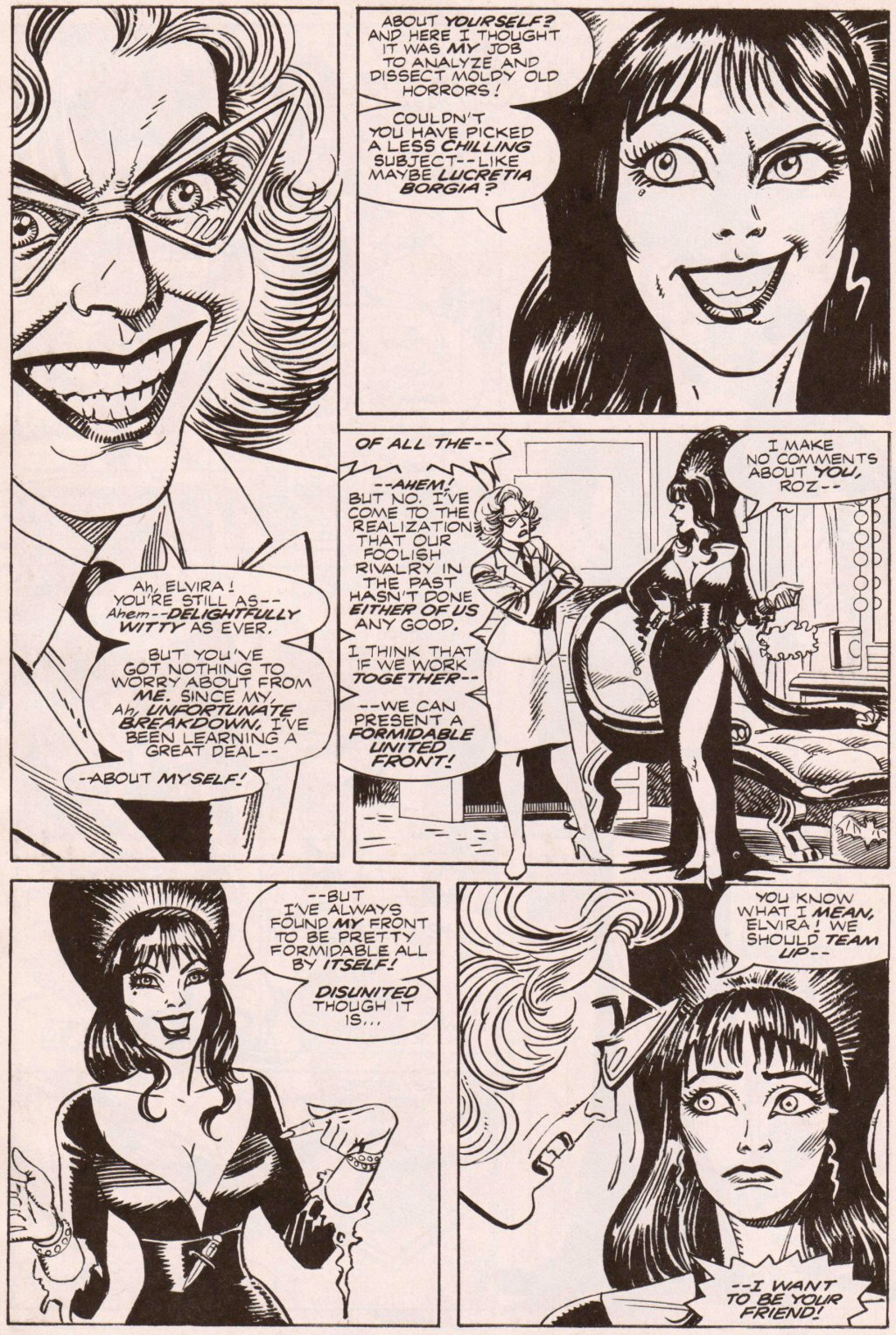 Read online Elvira, Mistress of the Dark comic -  Issue #7 - 5