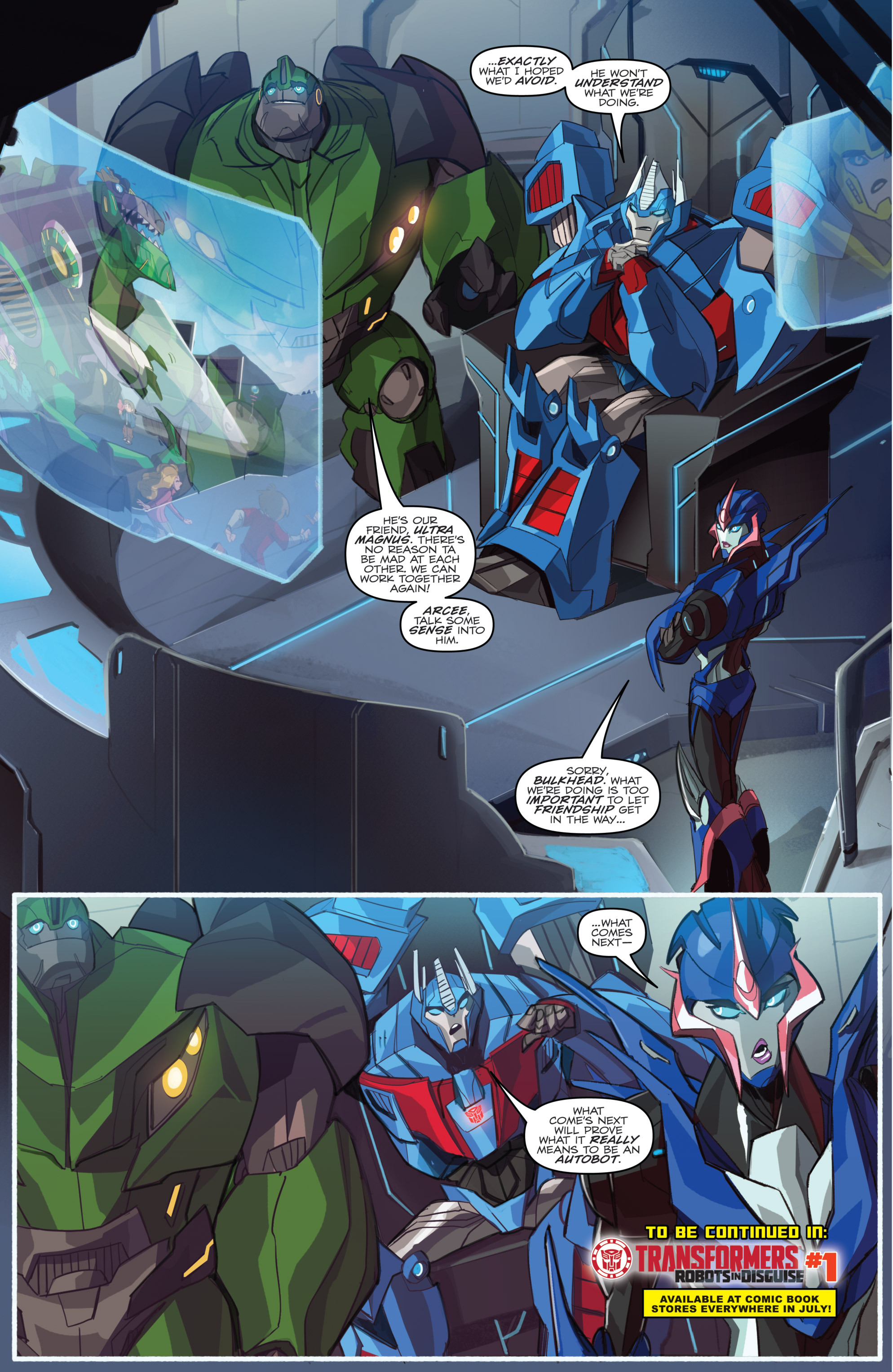 Read online Free Comic Book Day 2015 comic -  Issue # Transformers Robots In Disguise - 17