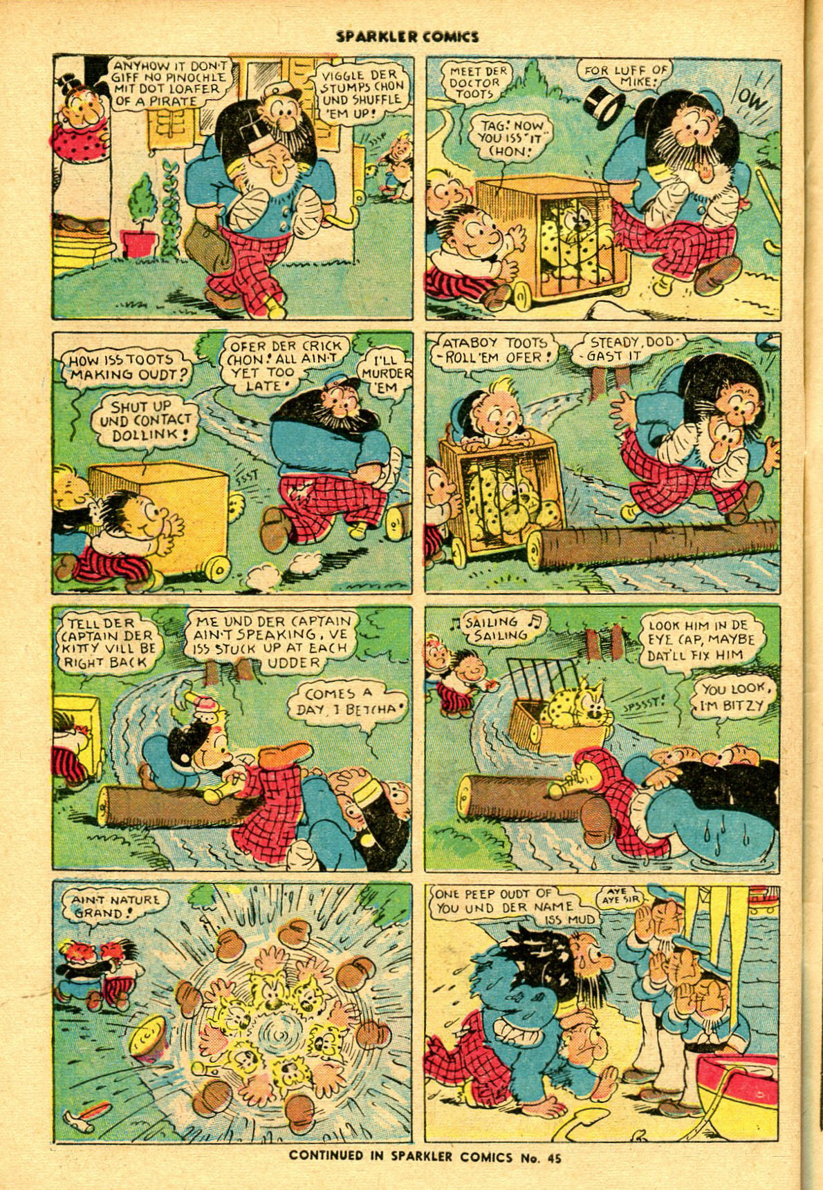 Read online Sparkler Comics comic -  Issue #44 - 44
