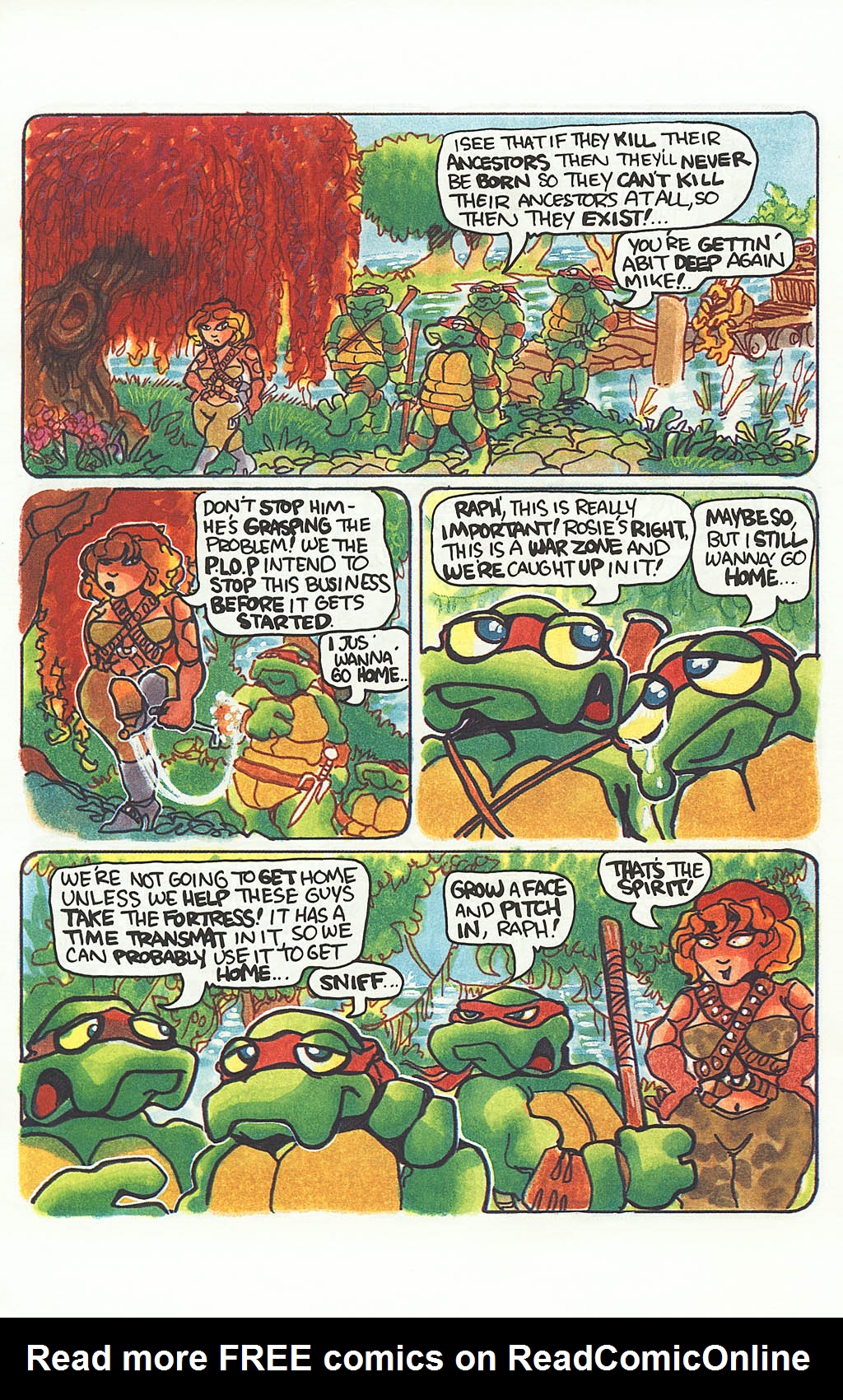 Read online Teenage Mutant Ninja Turtles: "Times" Pipeline comic -  Issue # Full - 26