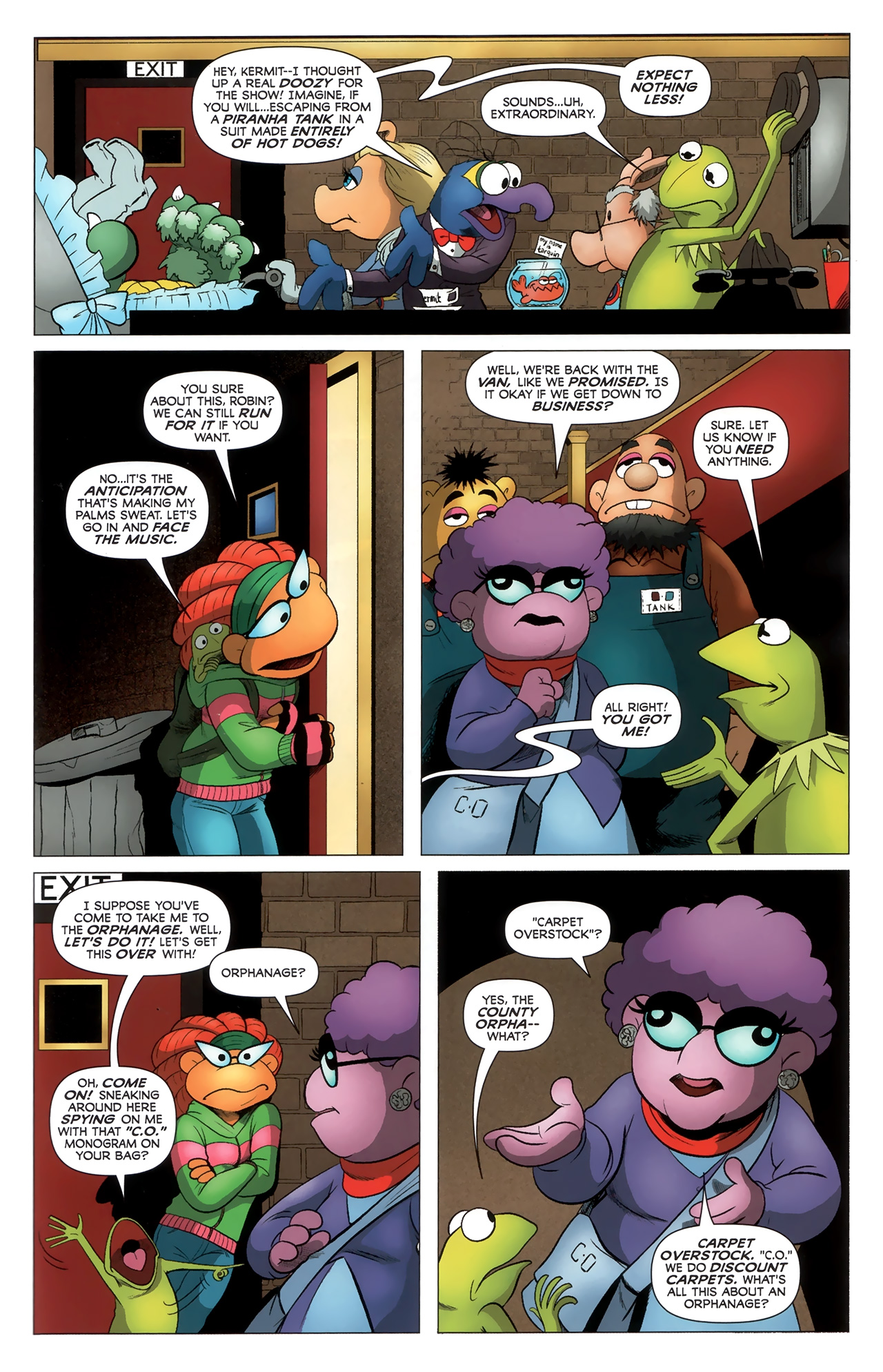 Read online The Muppet Show: The Comic Book comic -  Issue #6 - 19