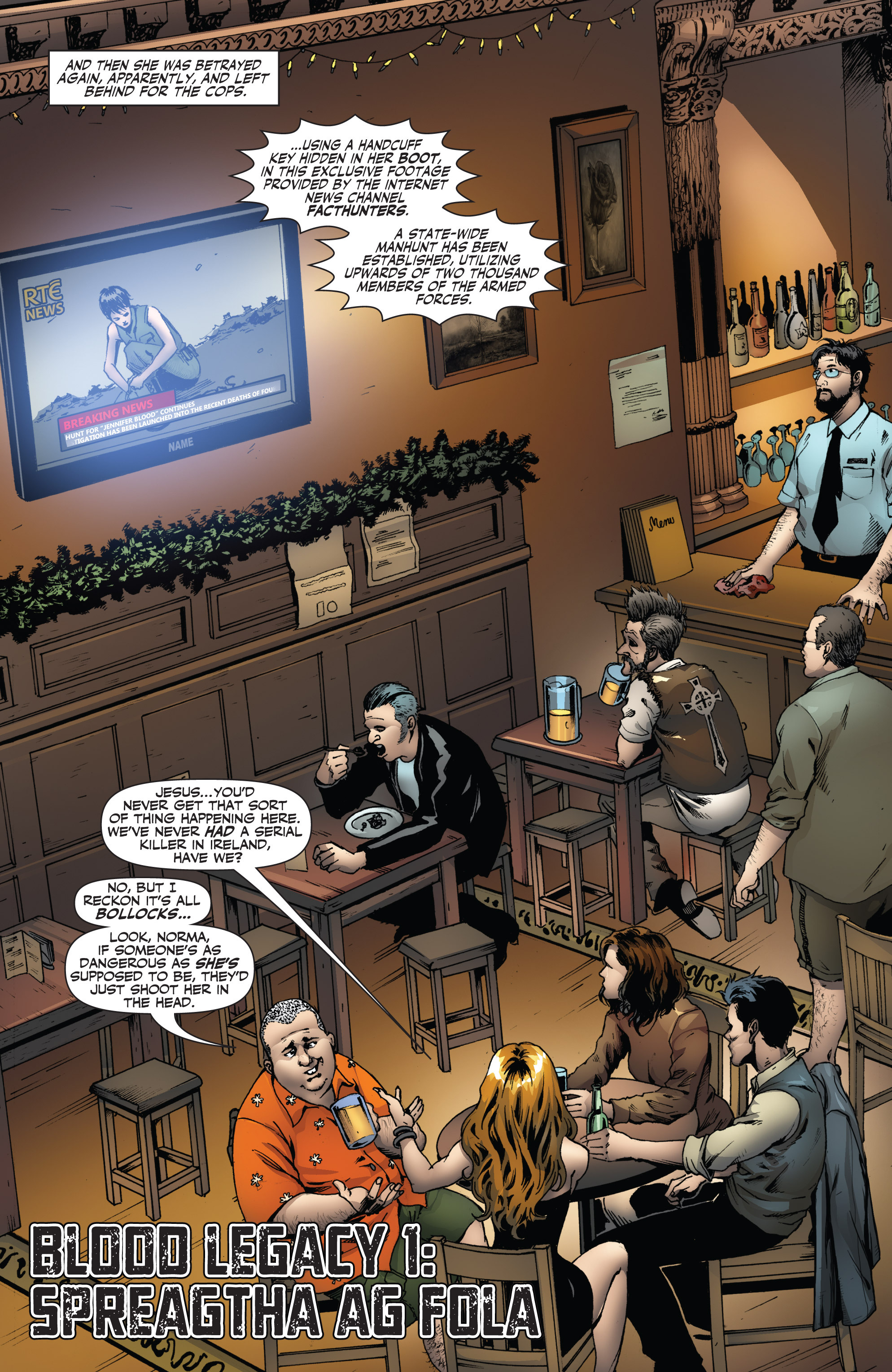 Read online Jennifer Blood comic -  Issue #31 - 4