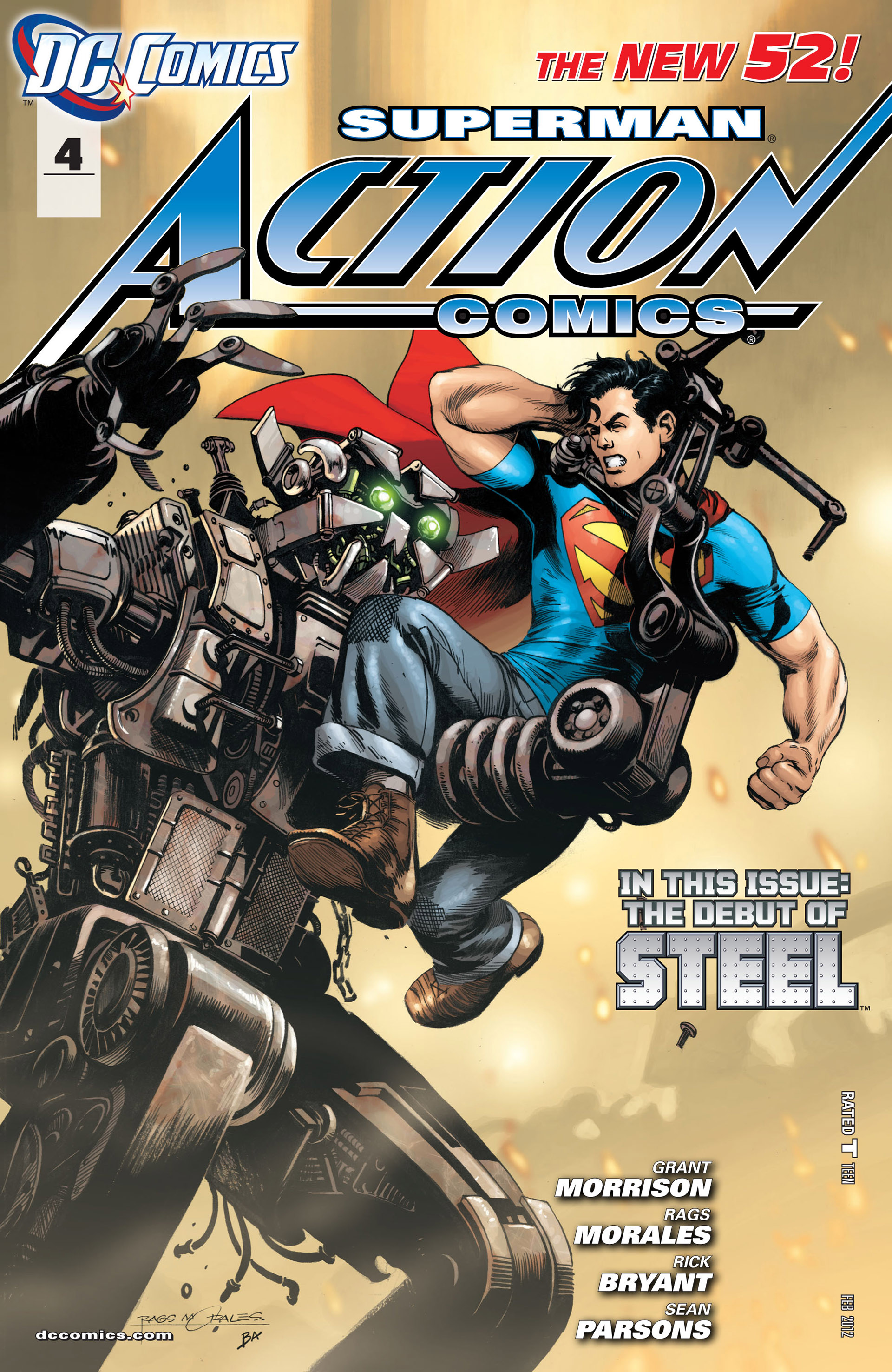 Read online Action Comics (2011) comic -  Issue #4 - 1