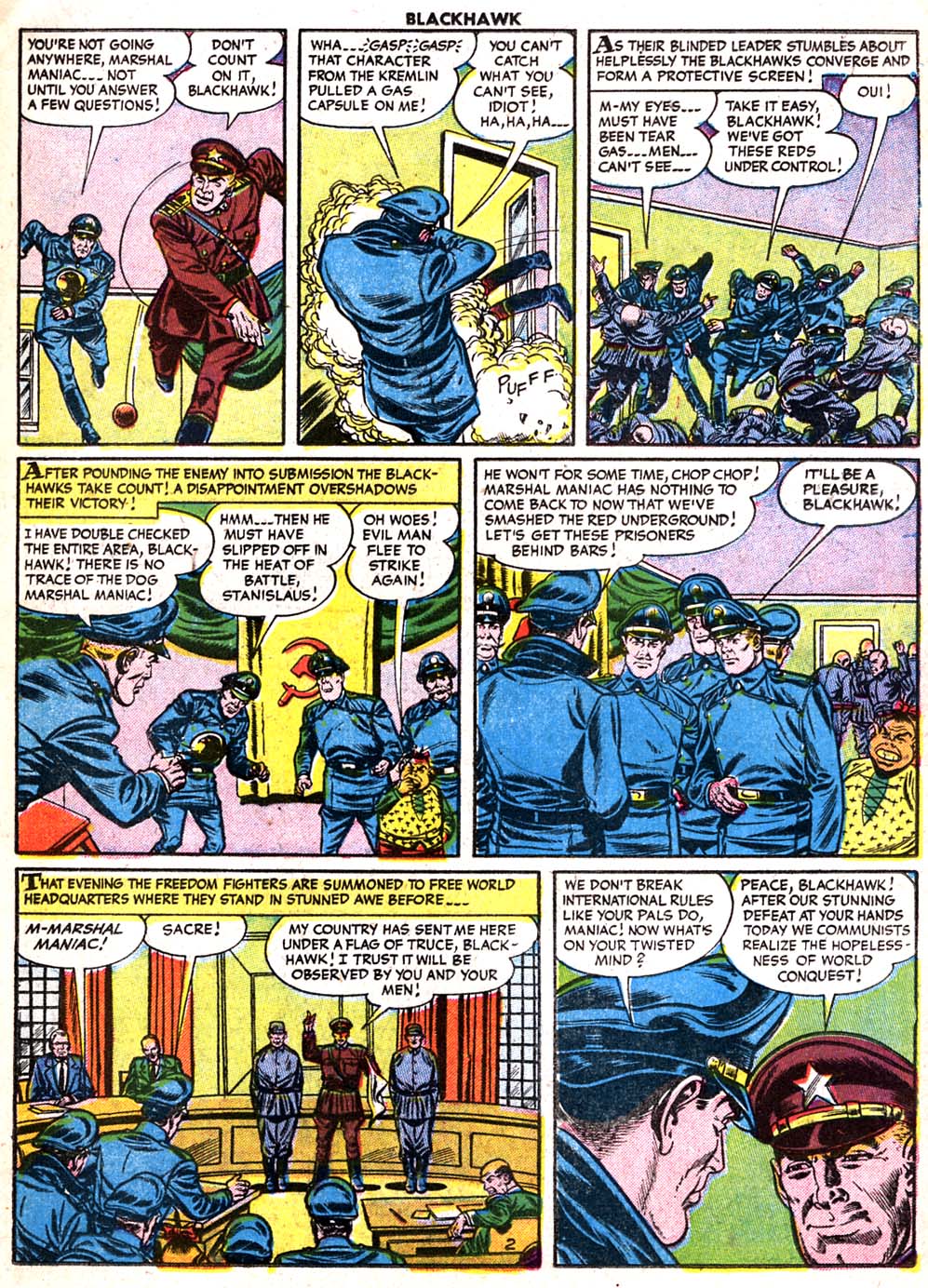 Read online Blackhawk (1957) comic -  Issue #91 - 20