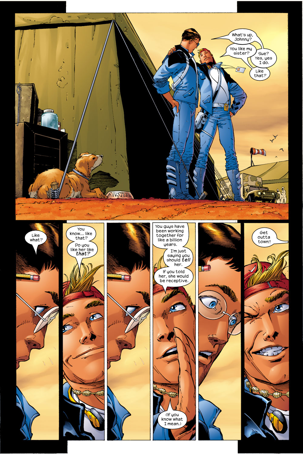 Read online Ultimate Fantastic Four (2004) comic -  Issue #2 - 16