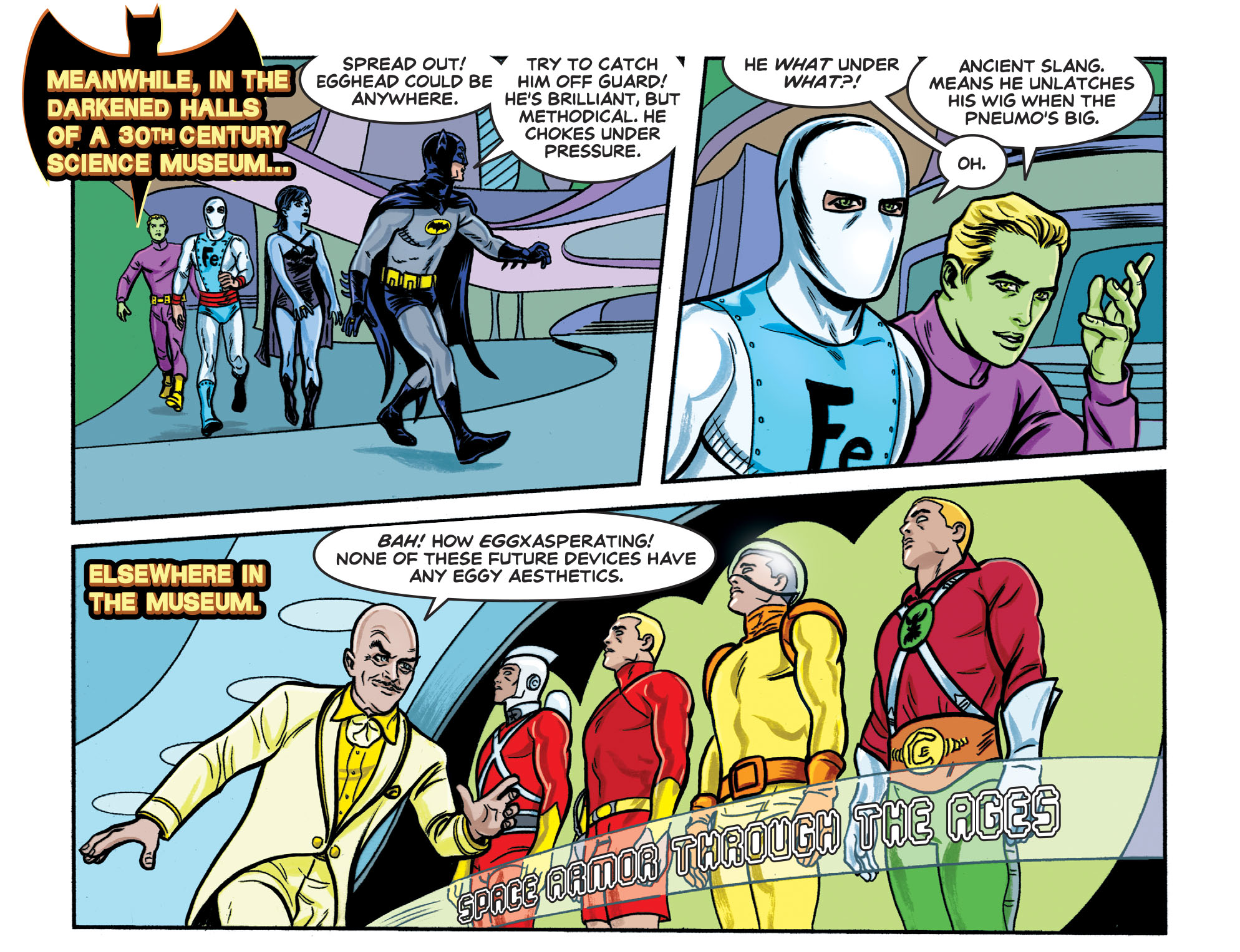 Read online Batman '66 Meets the Legion of Super-Heroes comic -  Issue #2 - 6