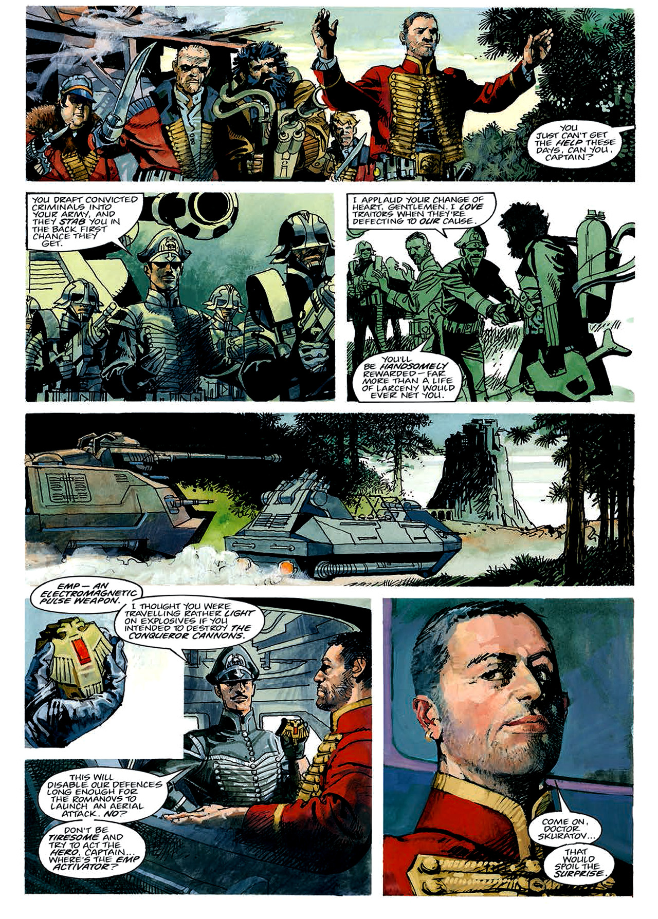 Read online Nikolai Dante comic -  Issue # TPB 4 - 36
