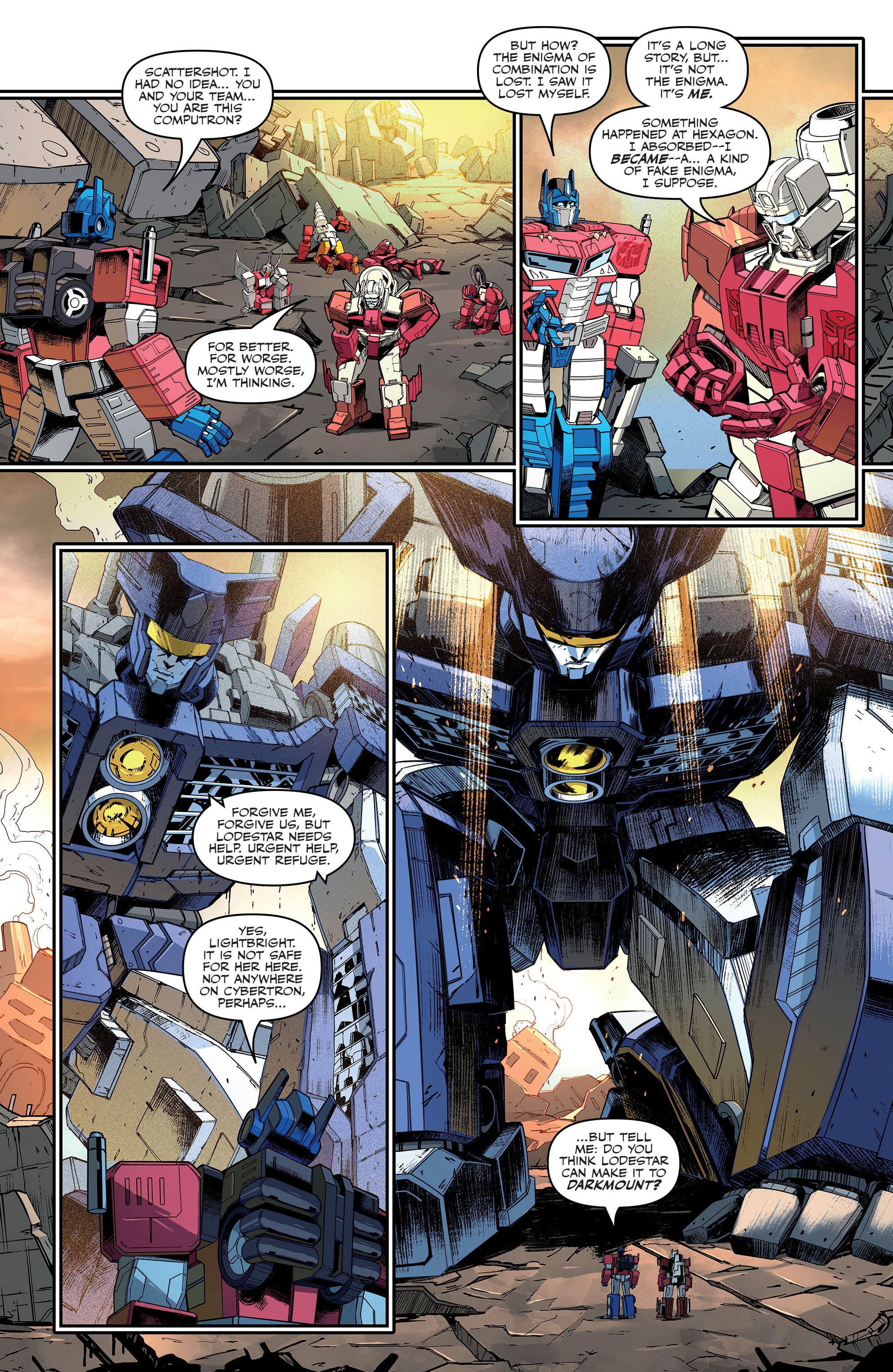 Read online Transformers (2019) comic -  Issue #41 - 14