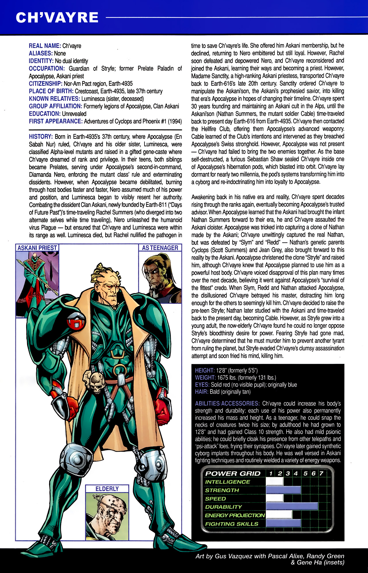 X-Men: Phoenix Force Handbook Full #1 - English 10