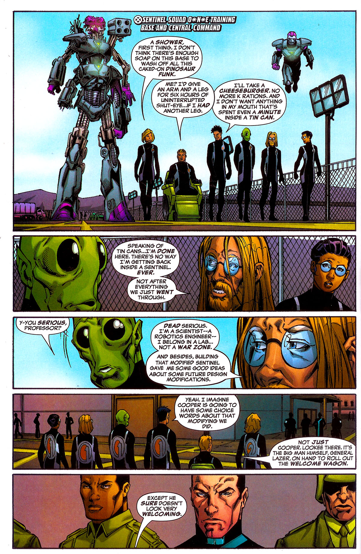 Read online Sentinel Squad O*N*E comic -  Issue #5 - 3