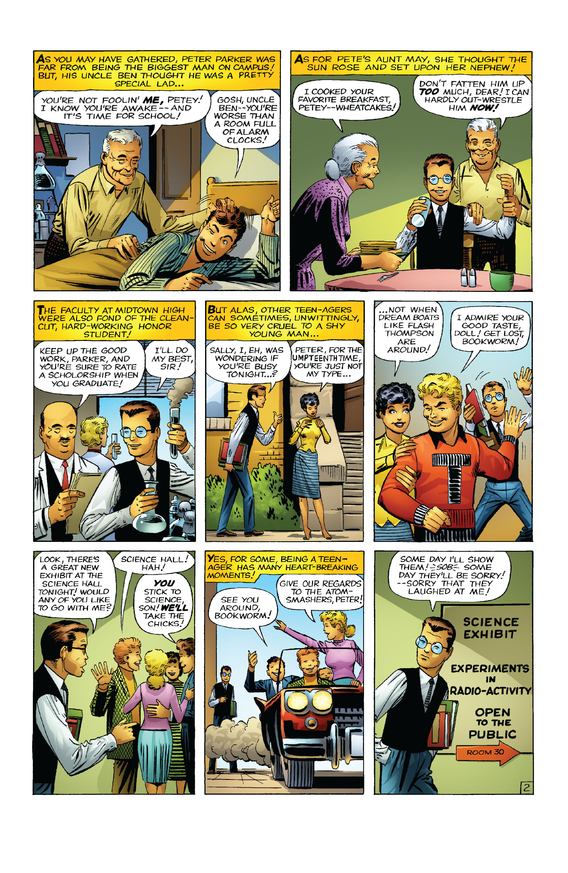 Read online Amazing Fantasy #15: Spider-Man! comic -  Issue #15: Spider-Man! Full - 4
