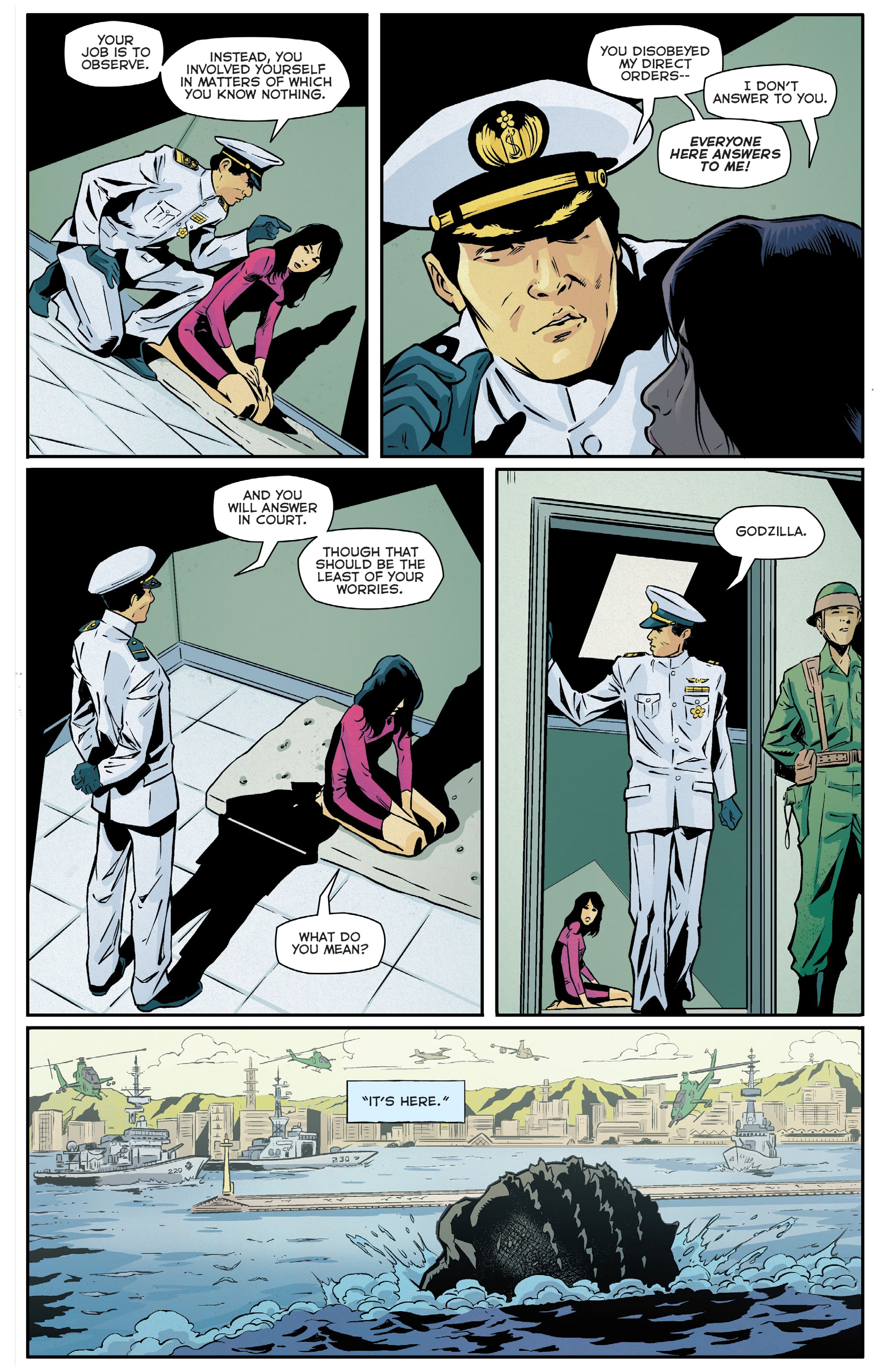 Read online Godzilla Rivals comic -  Issue # Vs. Mothra - 22