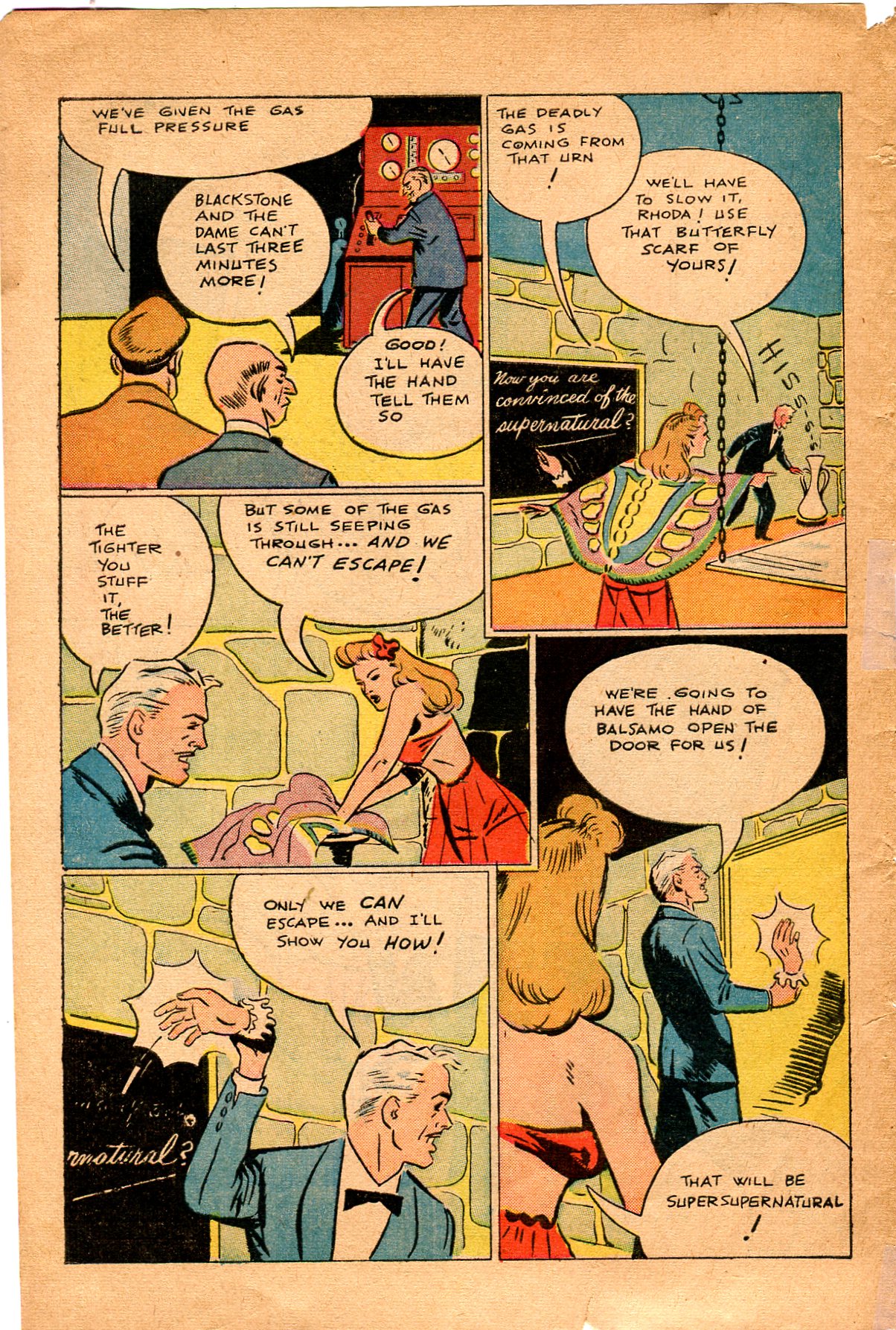 Read online Super-Magician Comics comic -  Issue #34 - 48