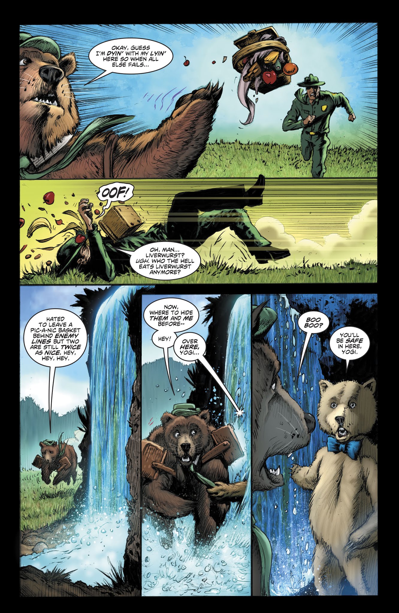 Read online Deathstroke/Yogi Bear Special comic -  Issue # Full - 5