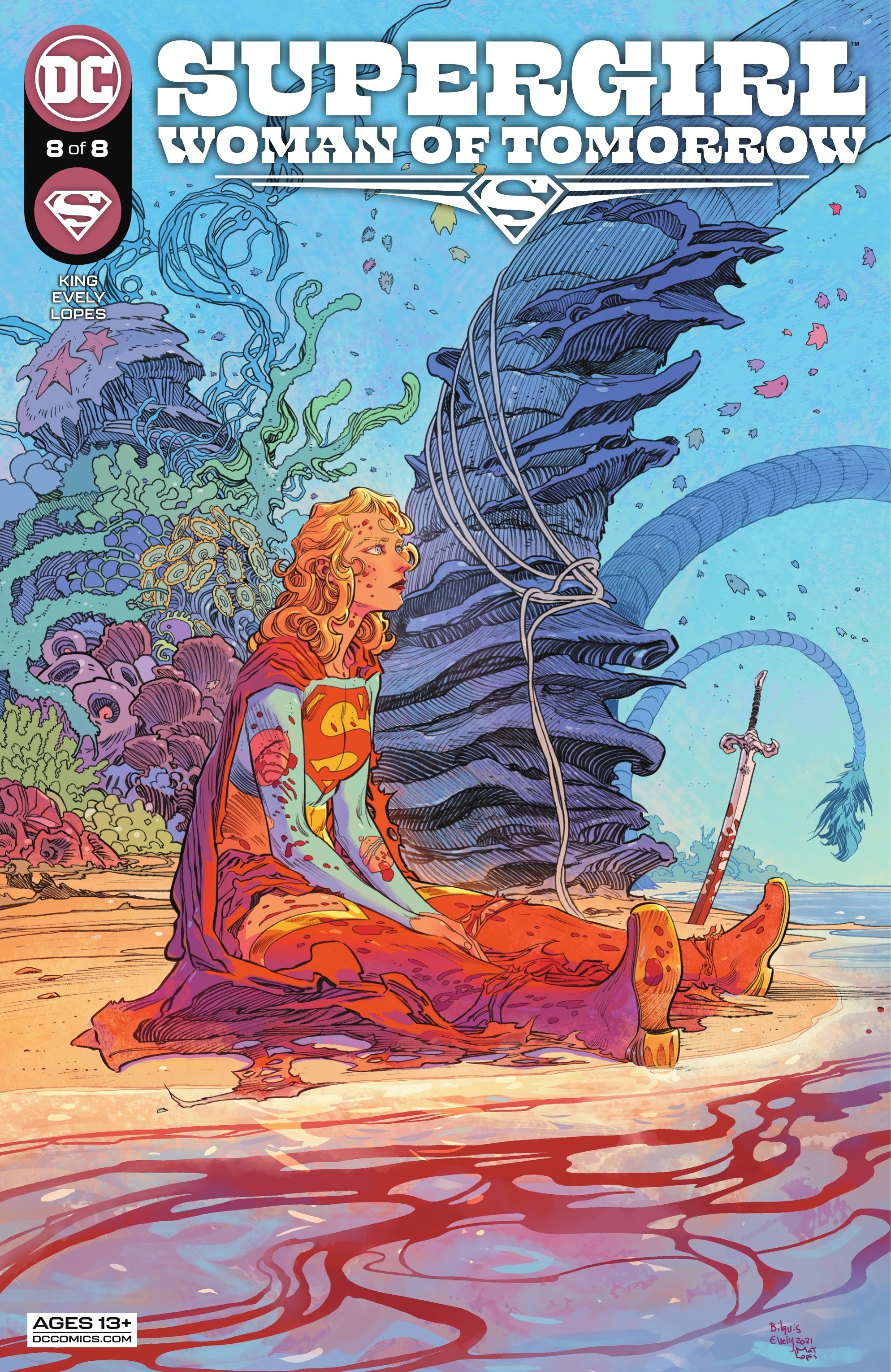 Read online Supergirl: Woman of Tomorrow comic -  Issue #8 - 1