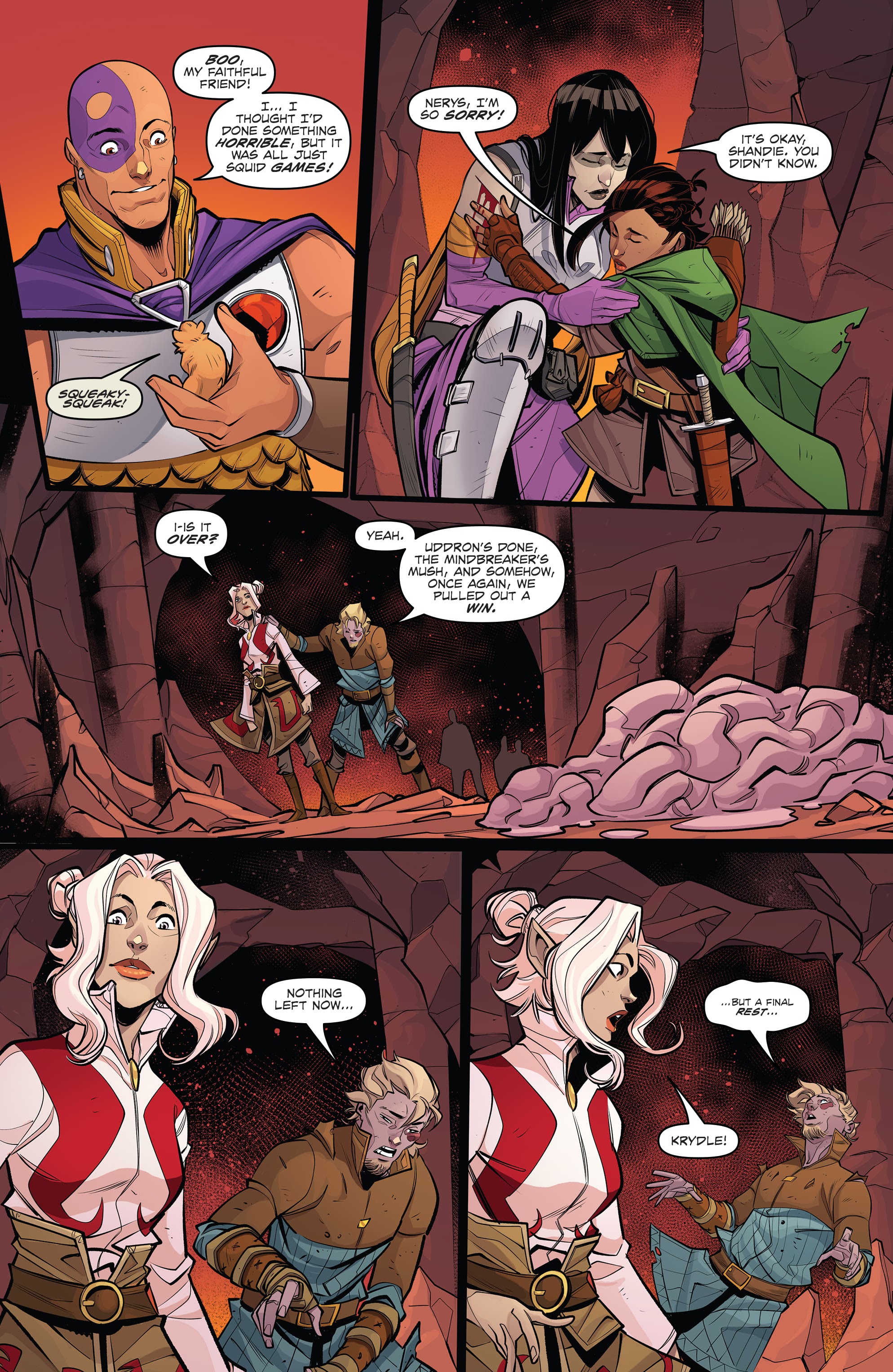 Read online Dungeons and Dragons Mindbreaker comic -  Issue #5 - 16