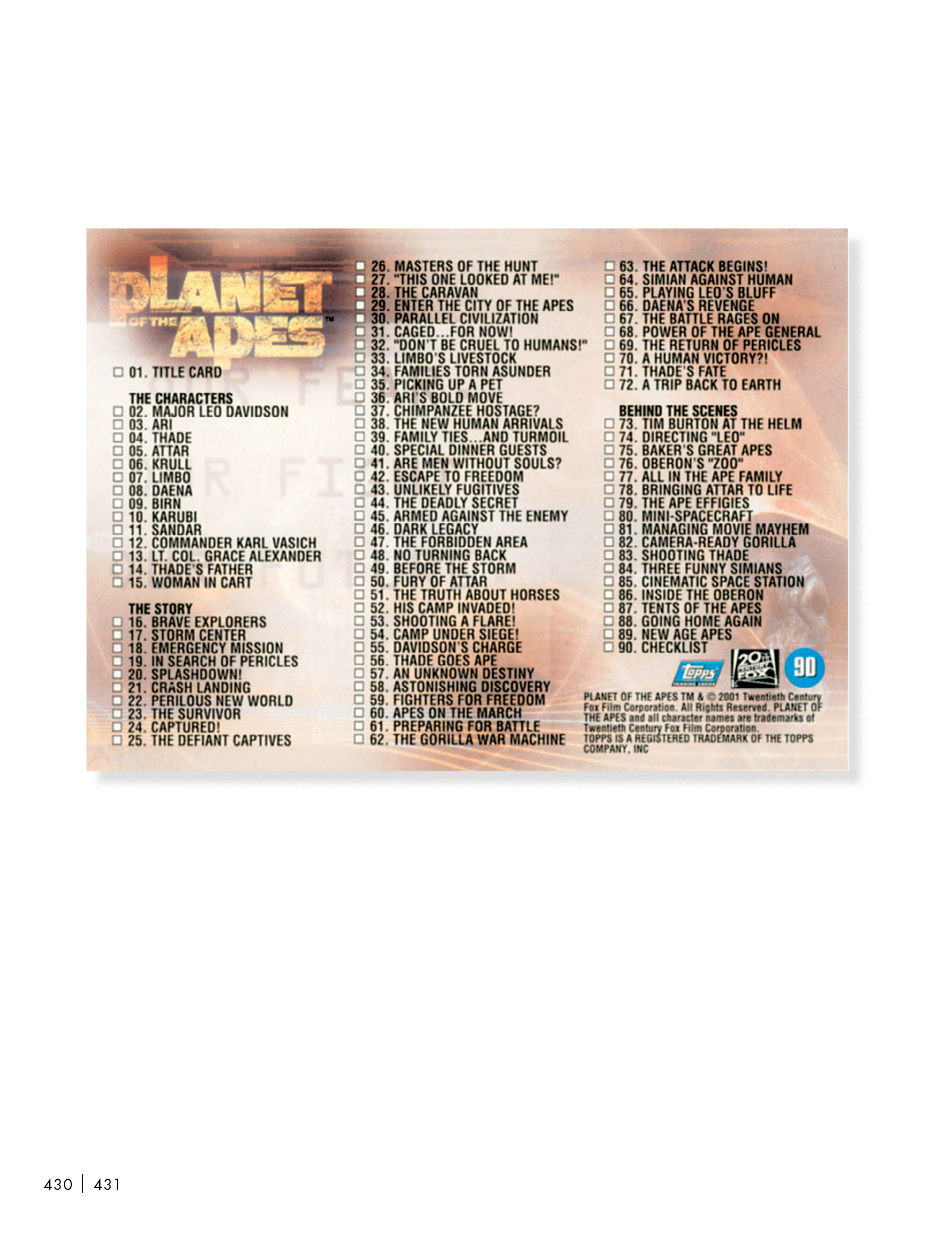 Read online Planet of the Apes: The Original Topps Trading Card Series comic -  Issue # TPB (Part 5) - 35