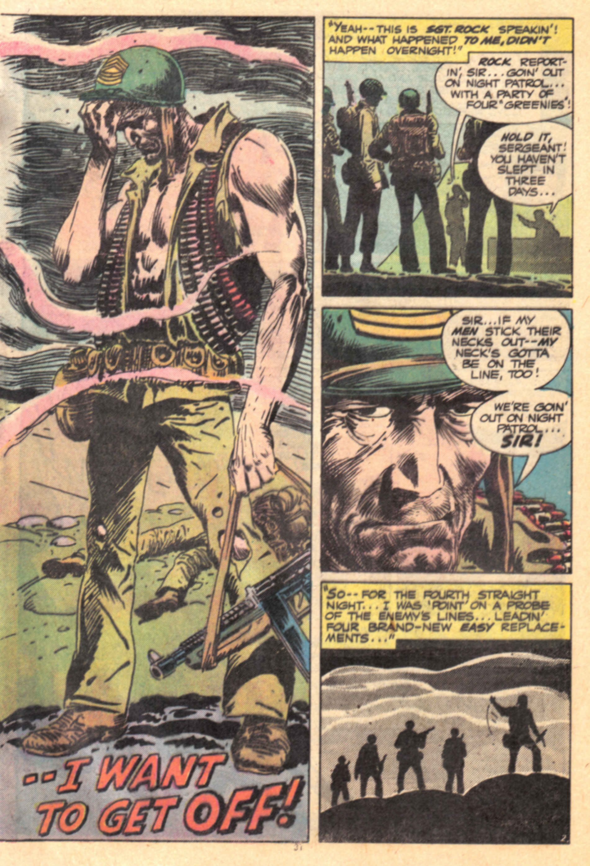Read online Our Army at War (1952) comic -  Issue #269 - 31
