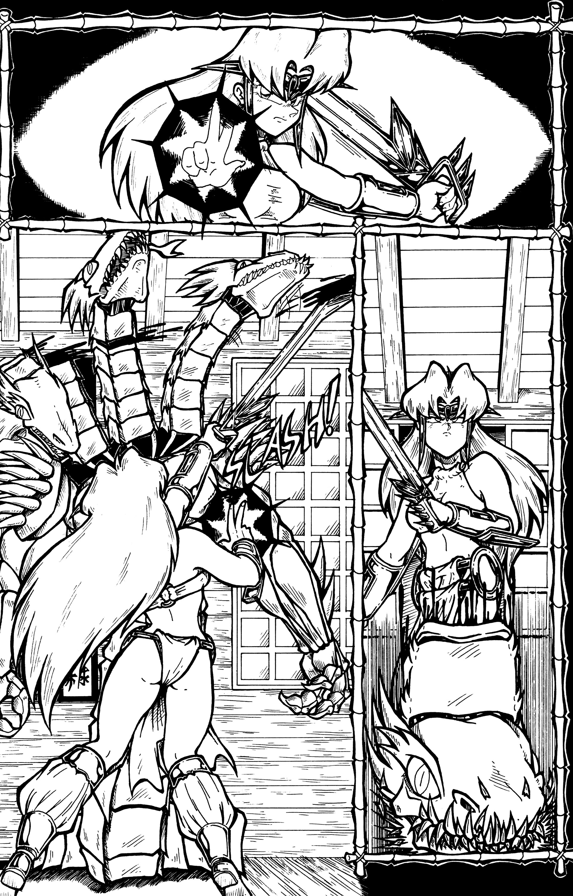 Read online Druid Warrior Grace comic -  Issue # Full - 10