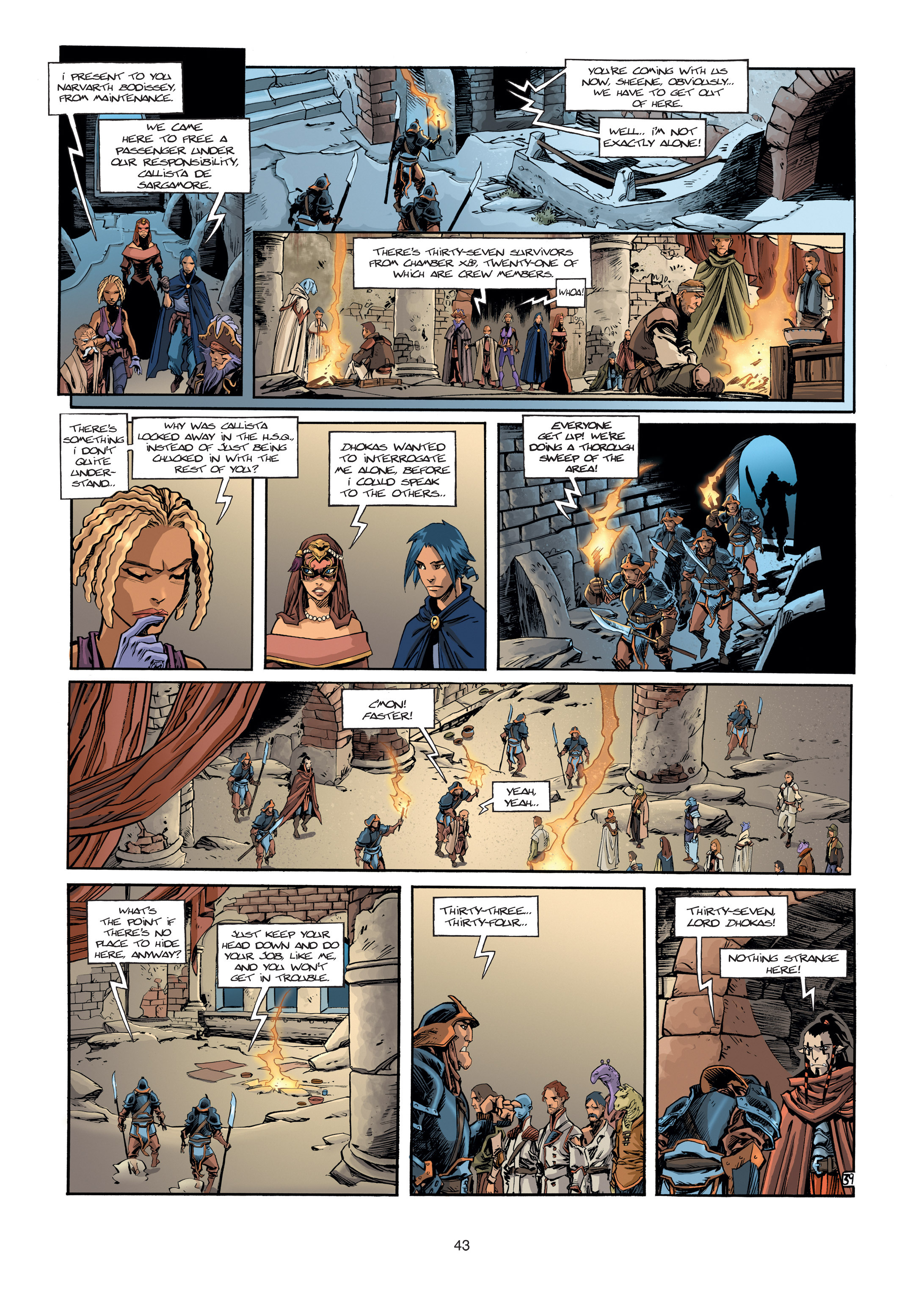 Read online Ythaq comic -  Issue #2 - 43