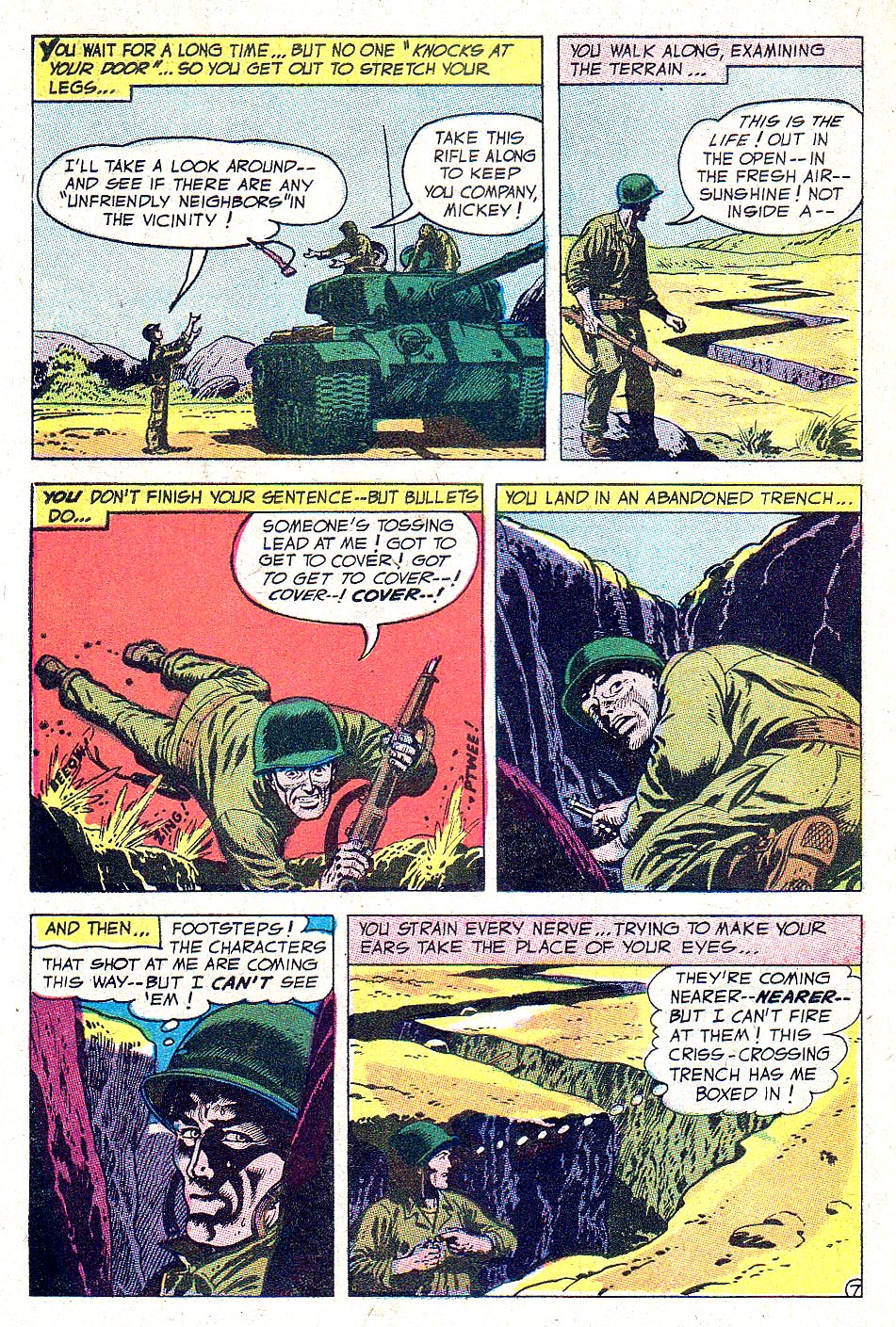 Read online Our Army at War (1952) comic -  Issue #202 - 28