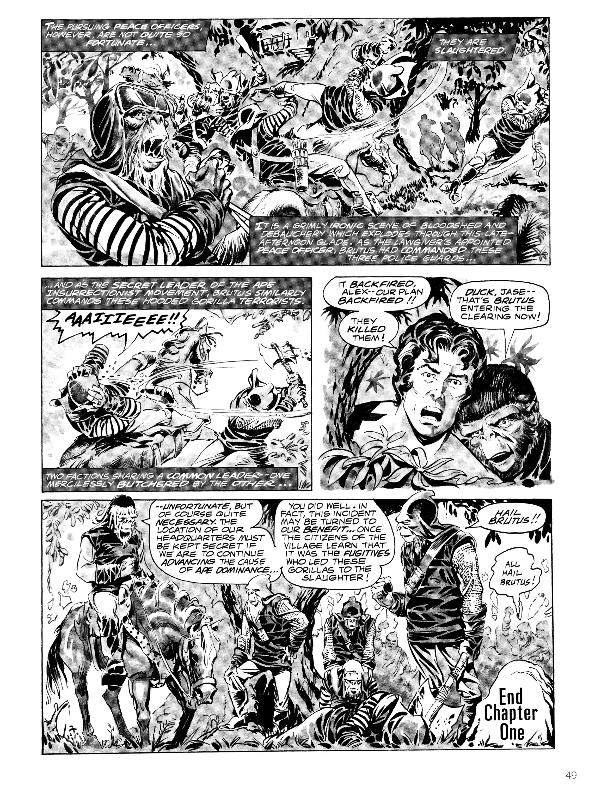 Read online Planet of the Apes: Archive comic -  Issue # TPB 1 (Part 1) - 45