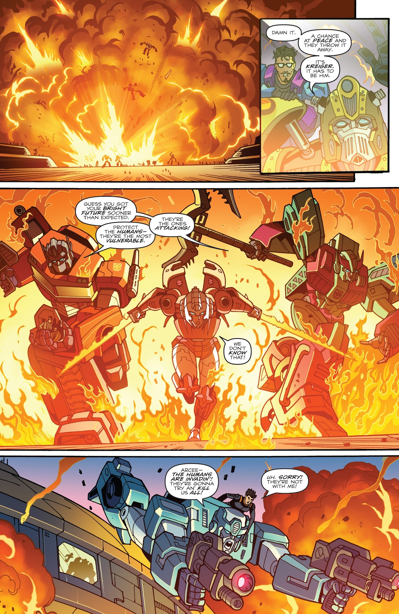 Read online Optimus Prime: First Strike comic -  Issue # Full - 12