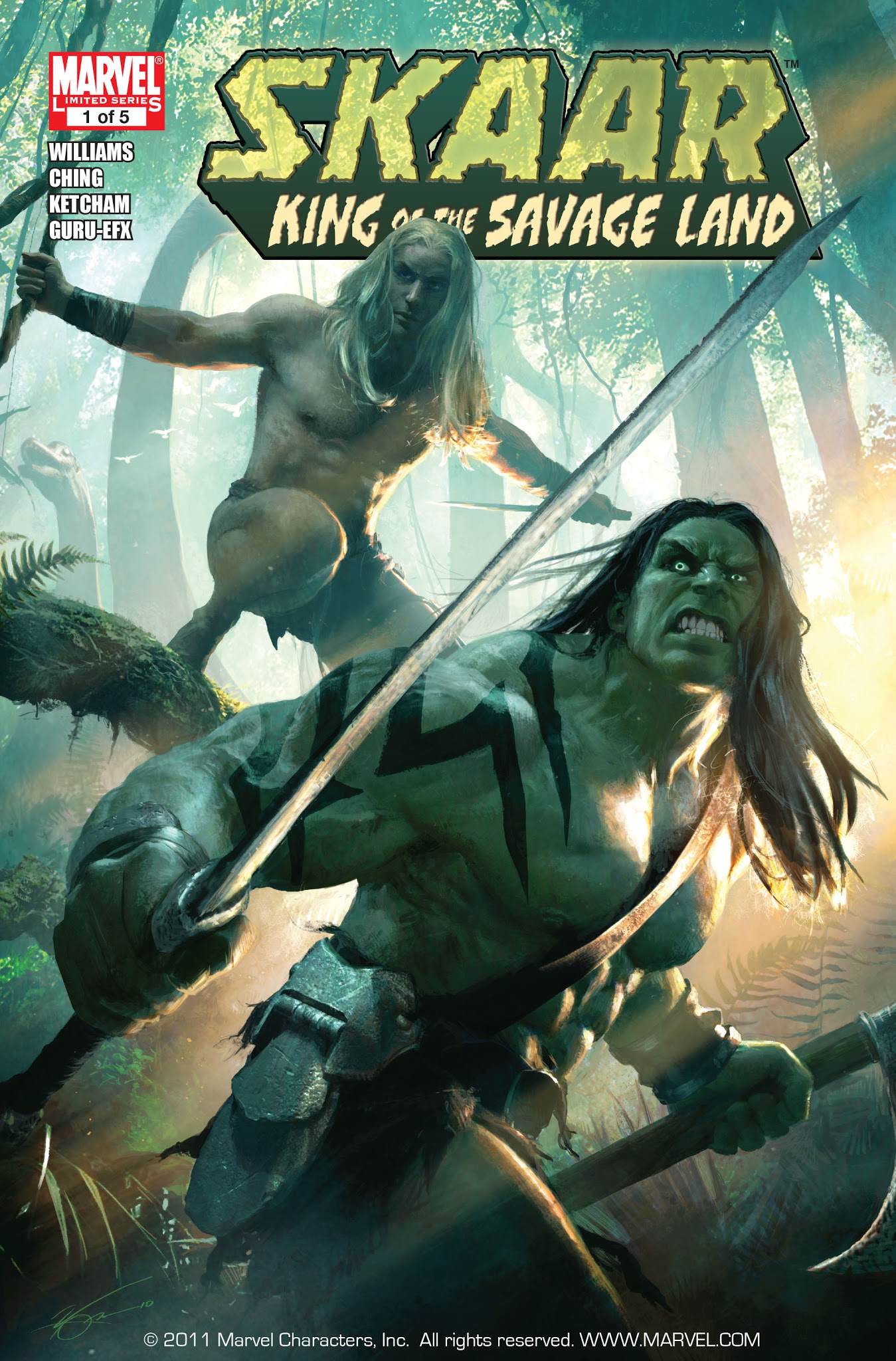 Read online Skaar: King of the Savage Land comic -  Issue # TPB - 3
