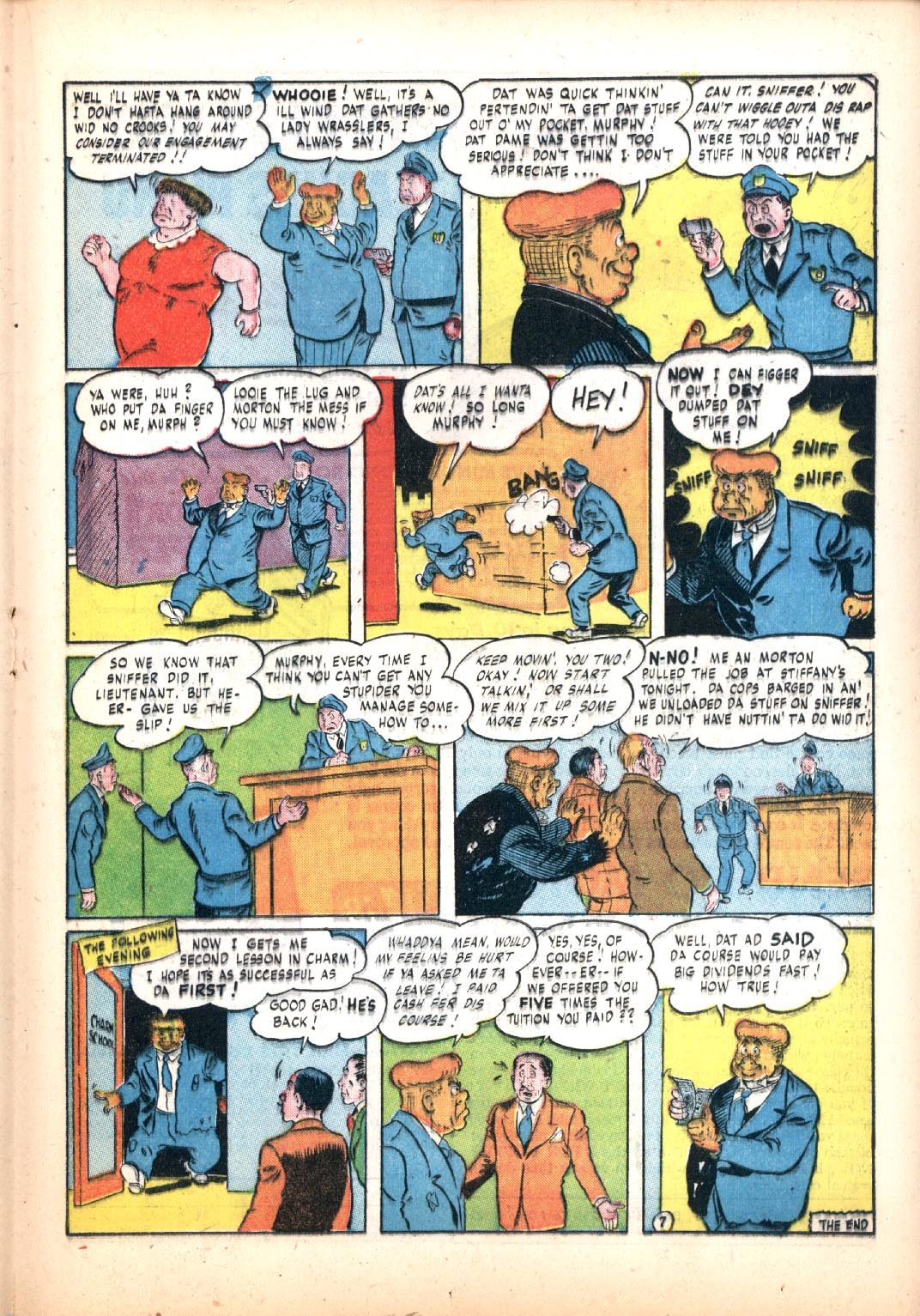 Read online Daredevil (1941) comic -  Issue #37 - 39