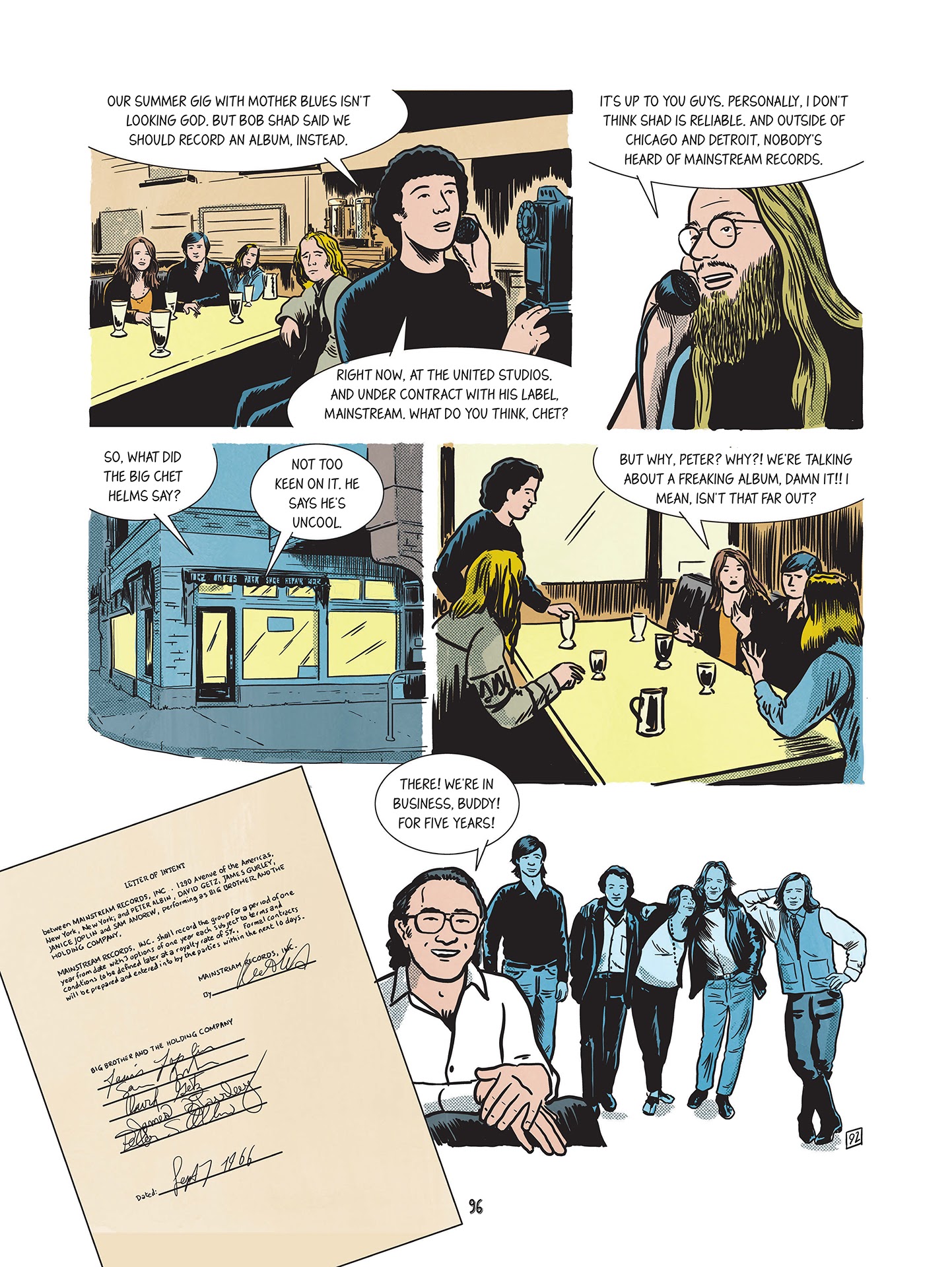 Read online Love Me Please!: The Story of Janis Joplin comic -  Issue # TPB (Part 1) - 94