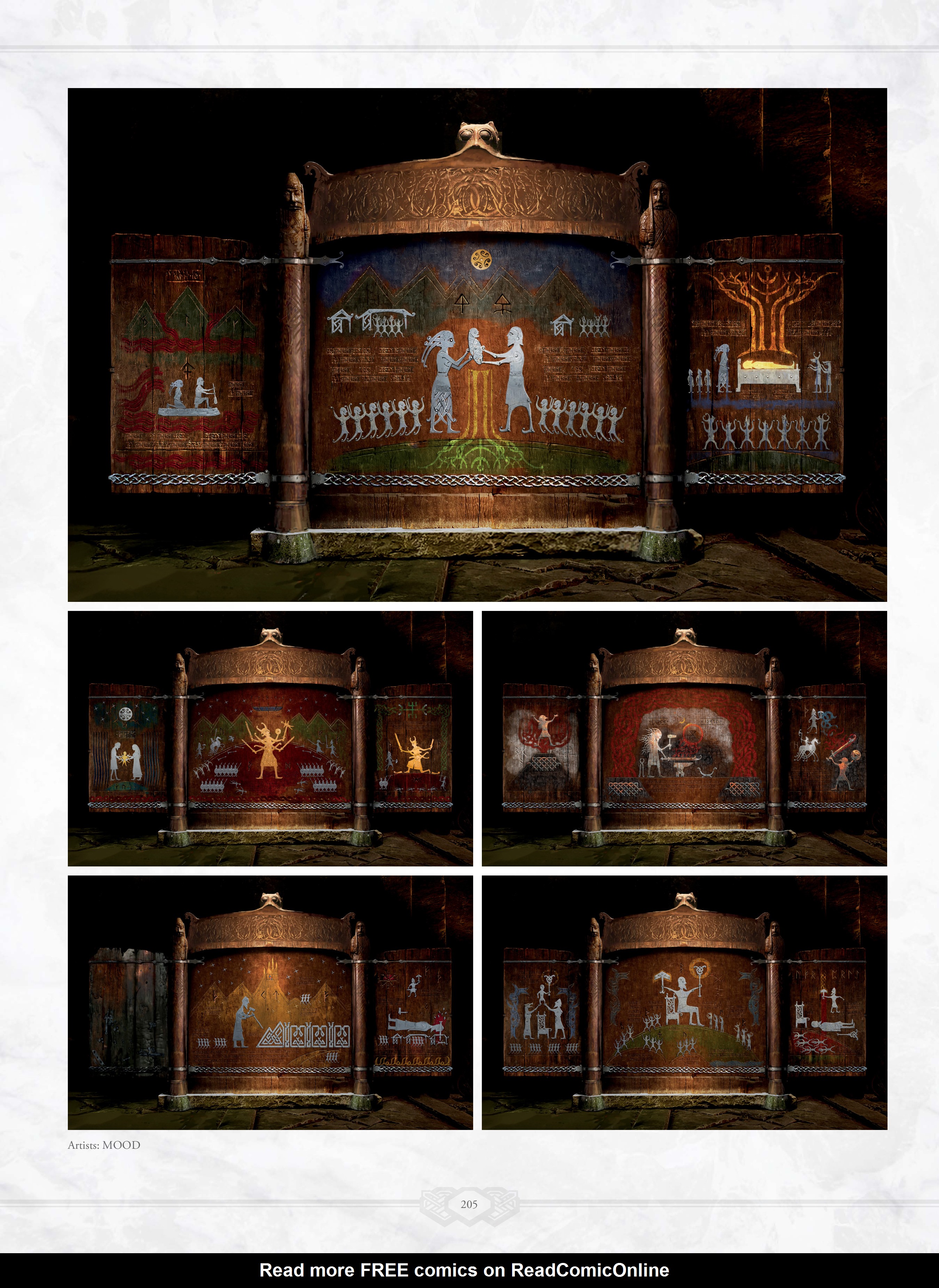 Read online The Art of God of War comic -  Issue # TPB (Part 2) - 97