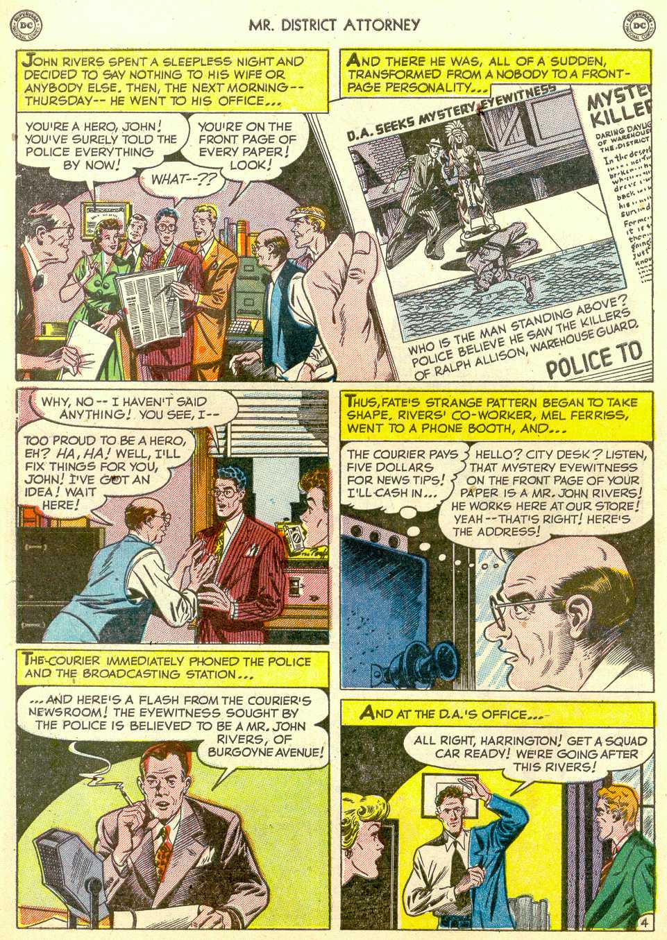 Read online Mr. District Attorney comic -  Issue #20 - 42