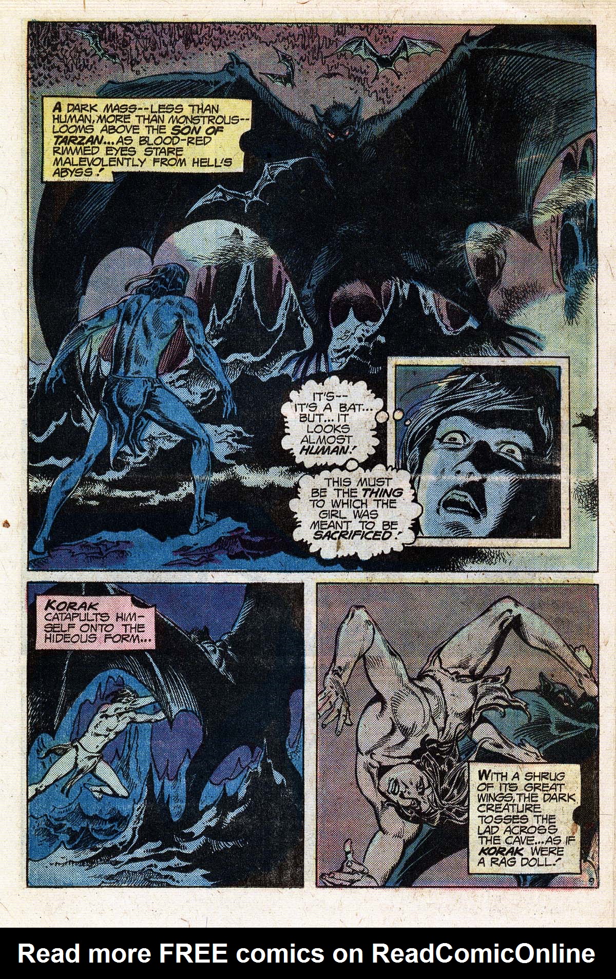Read online Korak, Son of Tarzan (1972) comic -  Issue #58 - 17