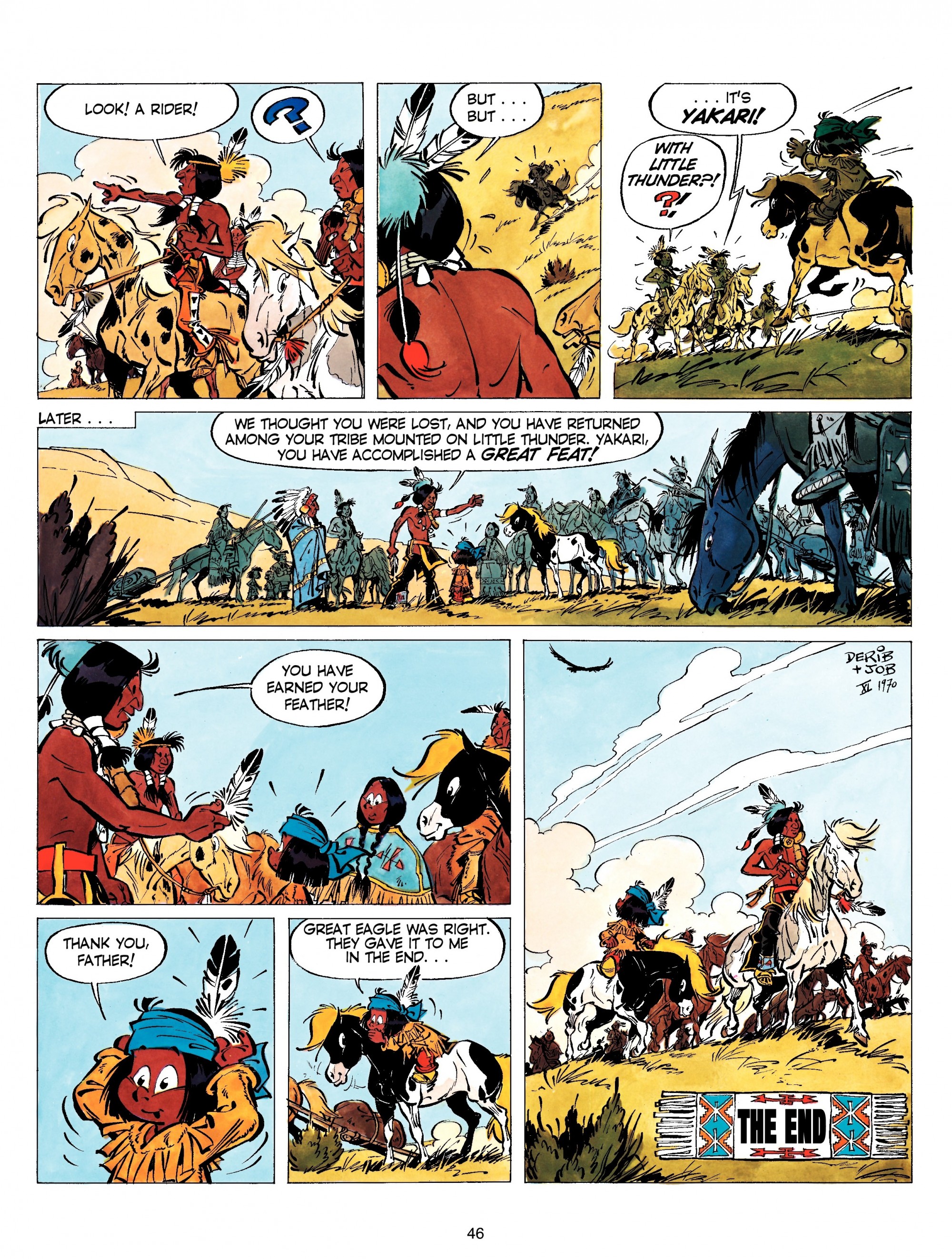 Read online Yakari comic -  Issue #1 - 46