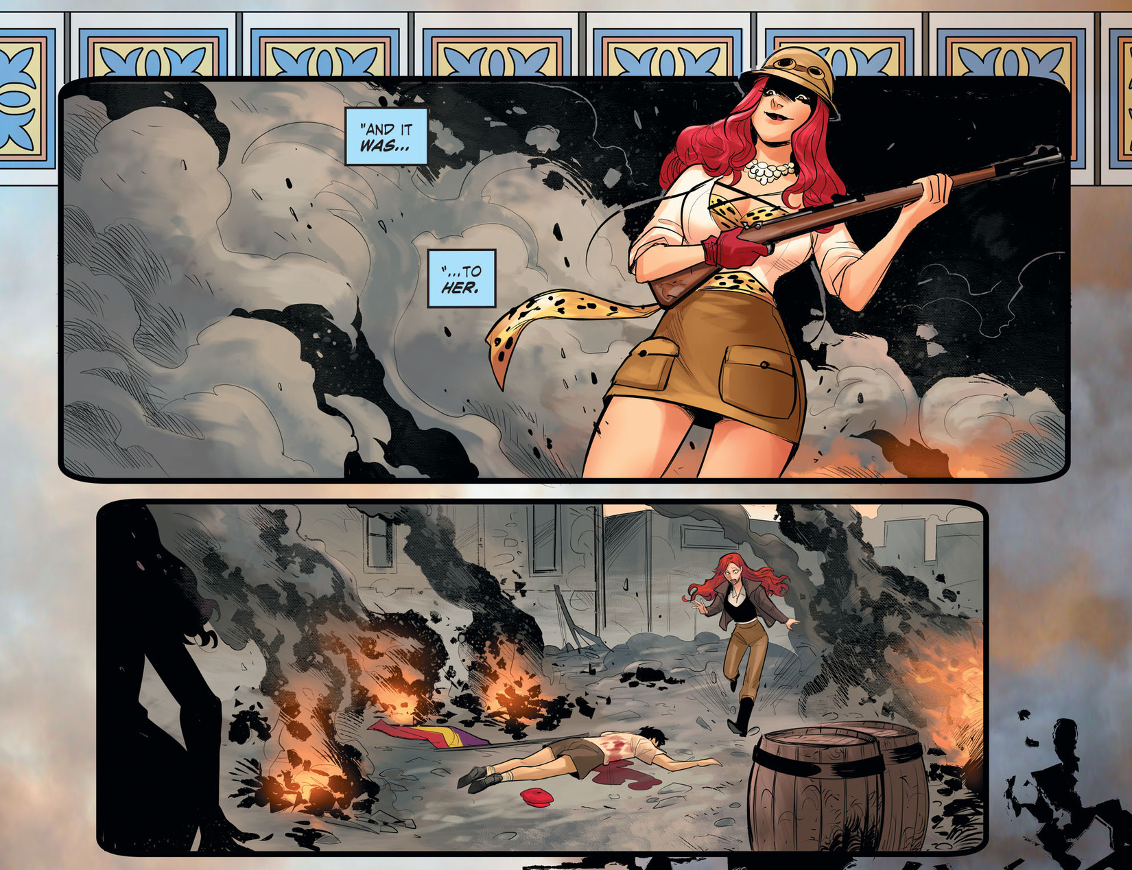 Read online DC Comics: Bombshells comic -  Issue #46 - 19