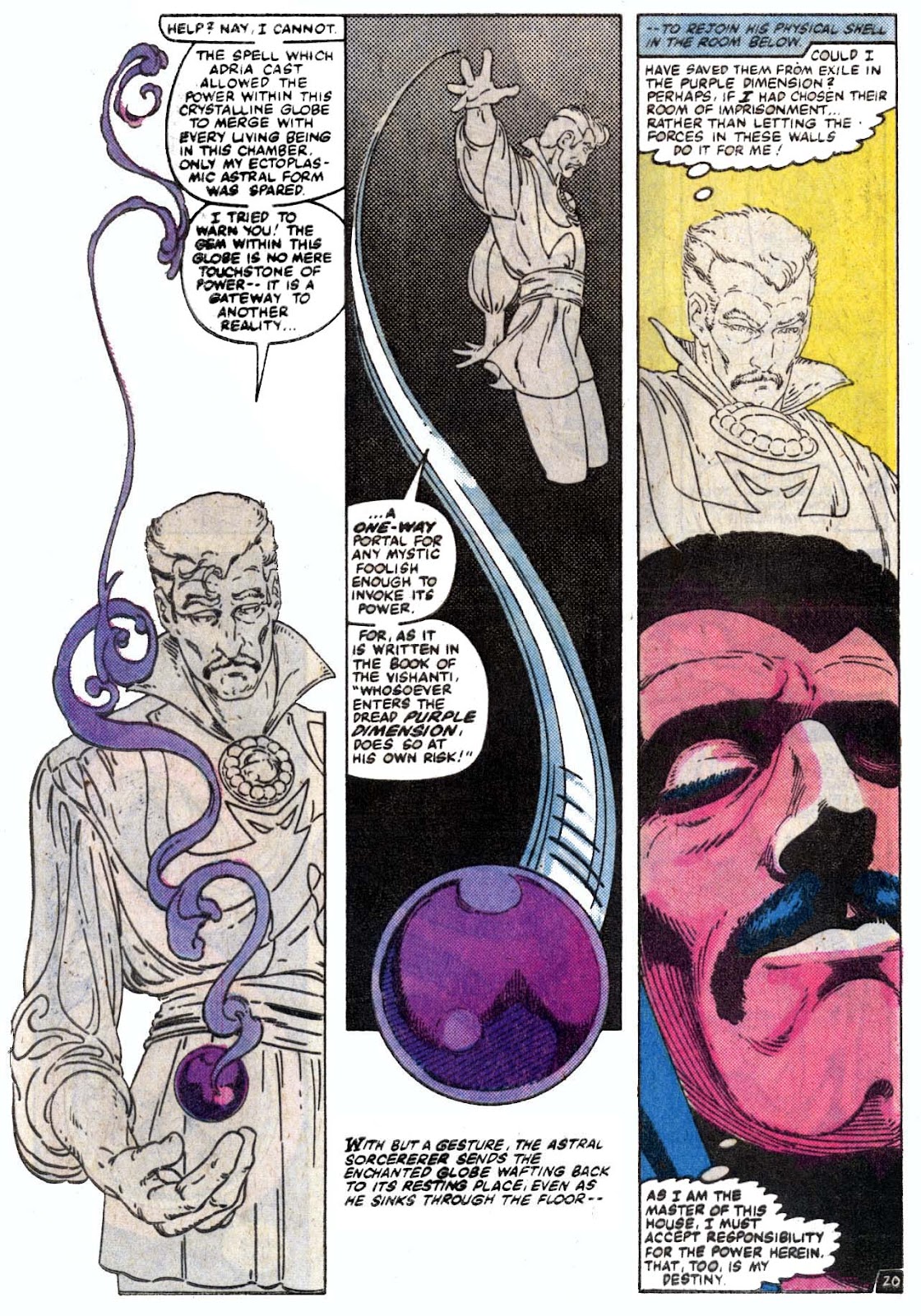 Doctor Strange (1974) issue 56 - Page 21