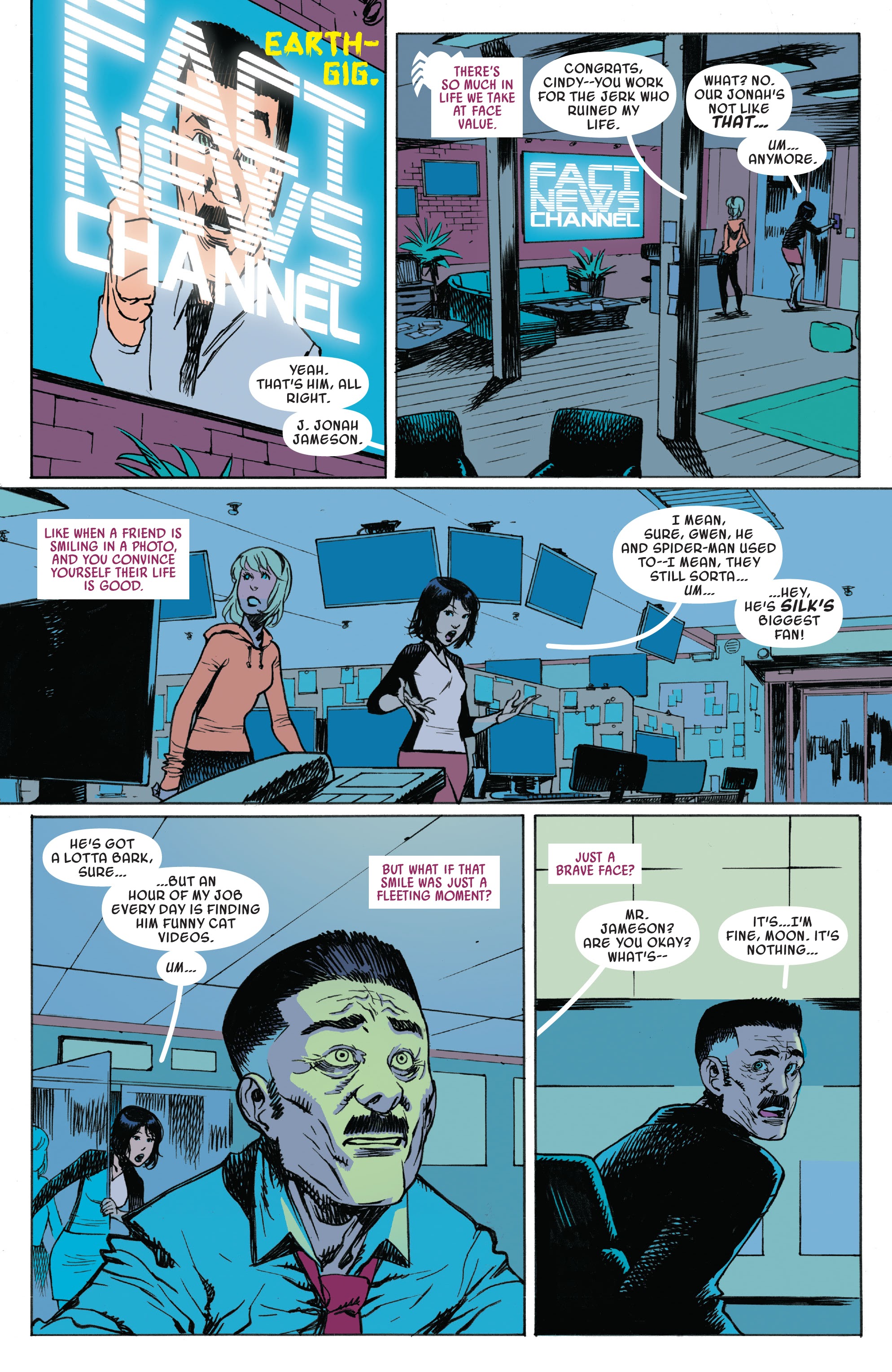 Read online Silk: Out of the Spider-Verse comic -  Issue # TPB 2 (Part 3) - 14