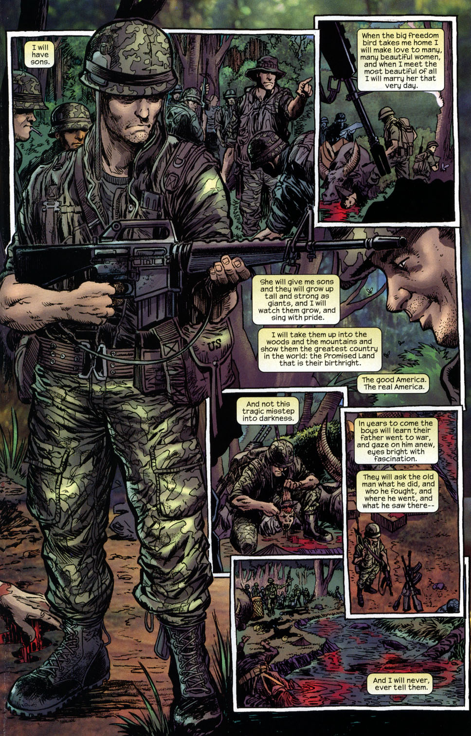 Read online Born (2004) comic -  Issue #1 - 14