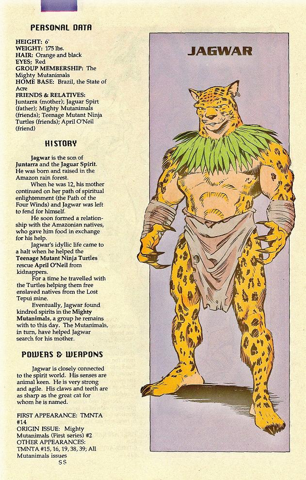 Read online Teenage Mutant Ninja Turtles Mutant Universe Sourcebook comic -  Issue #1 - 32