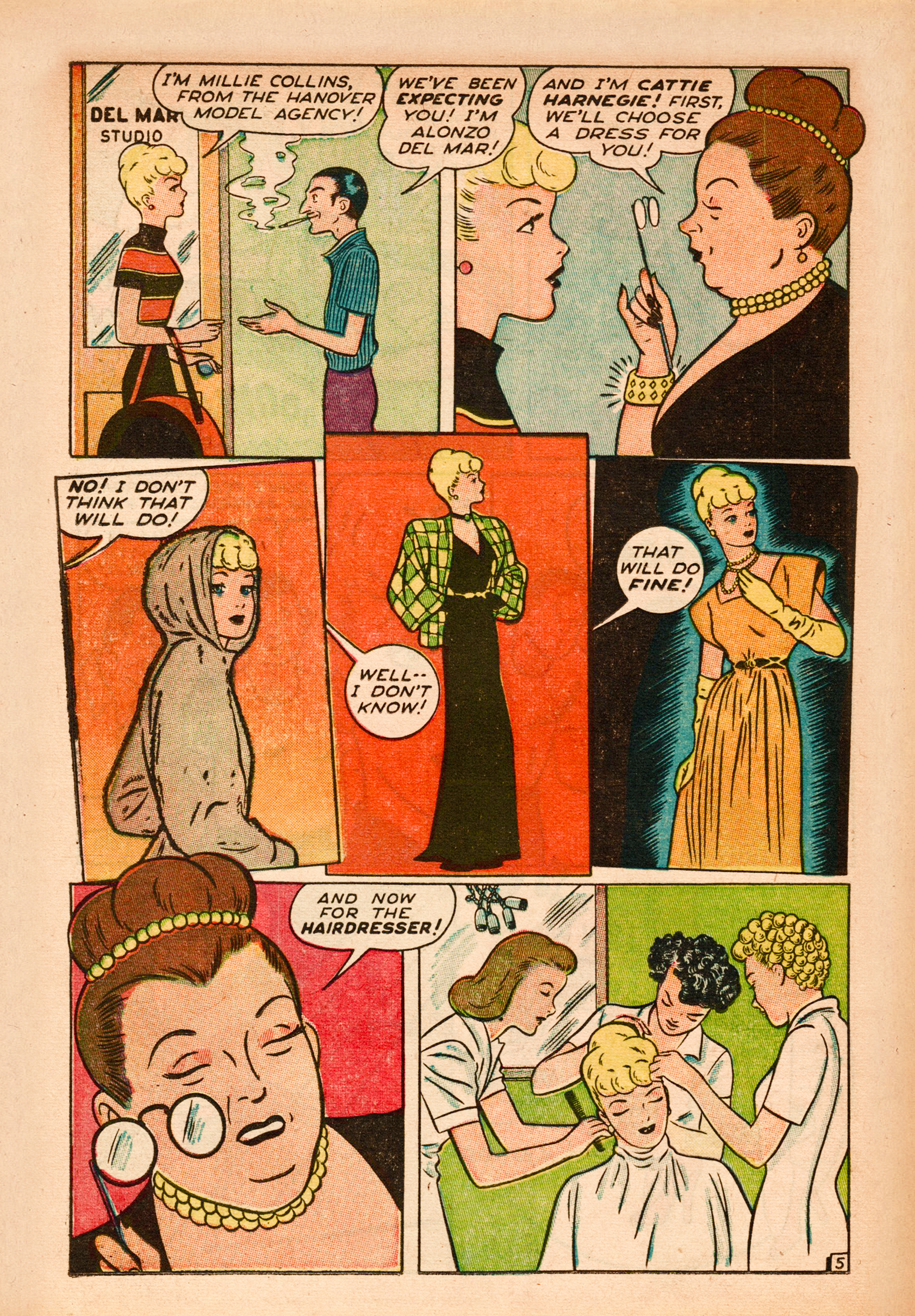 Read online Millie the Model comic -  Issue #4 - 38
