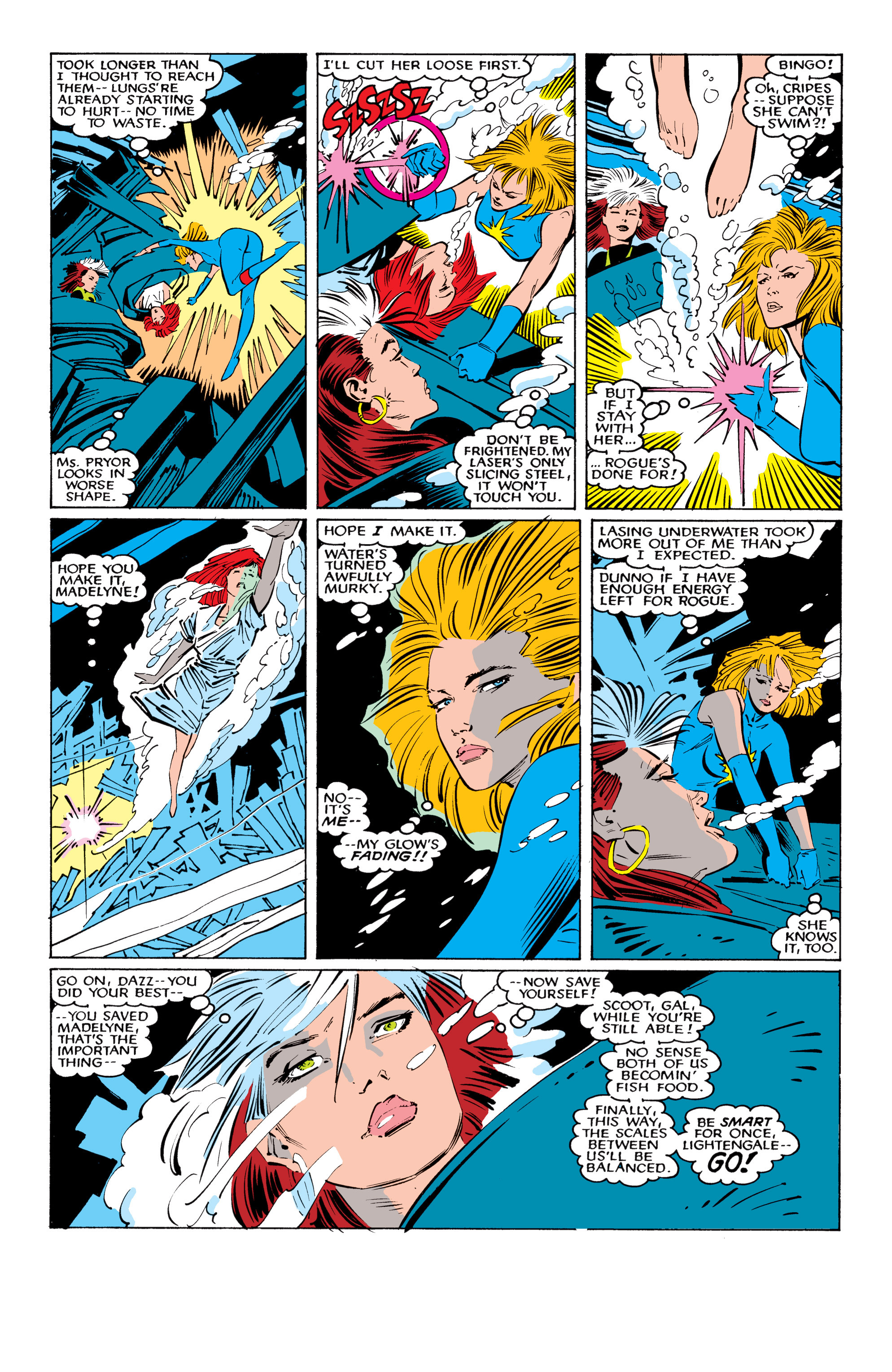 Read online Uncanny X-Men (1963) comic -  Issue #221 - 21