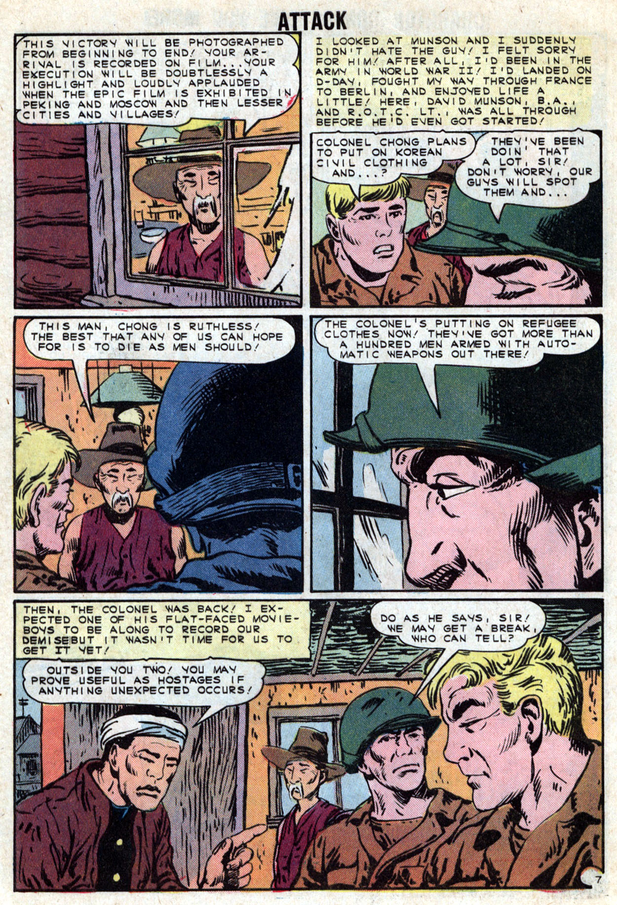 Read online Attack (1962) comic -  Issue #3 - 28