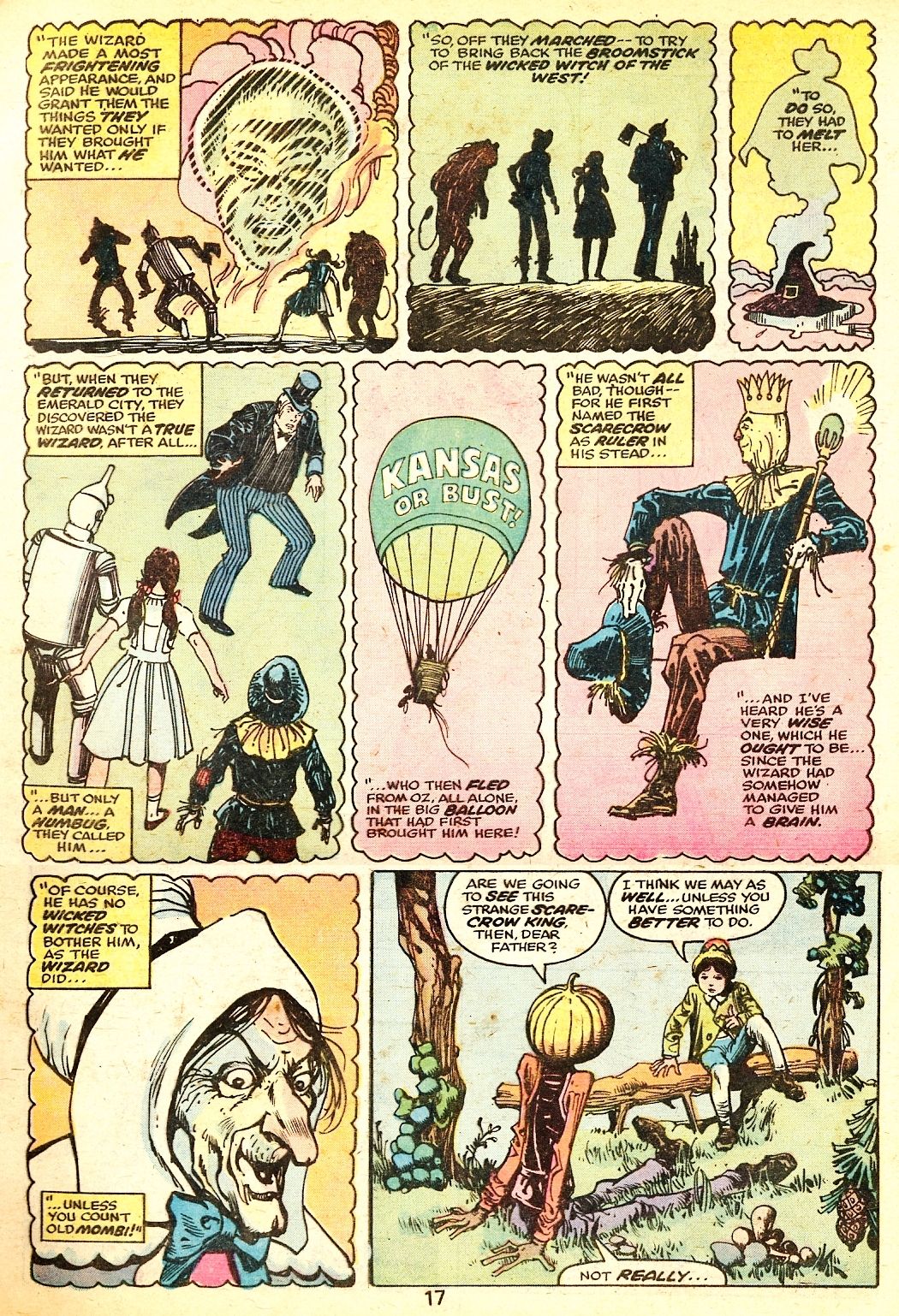 Read online Marvel Treasury of Oz featuring the Marvelous Land of Oz comic -  Issue # Full - 16
