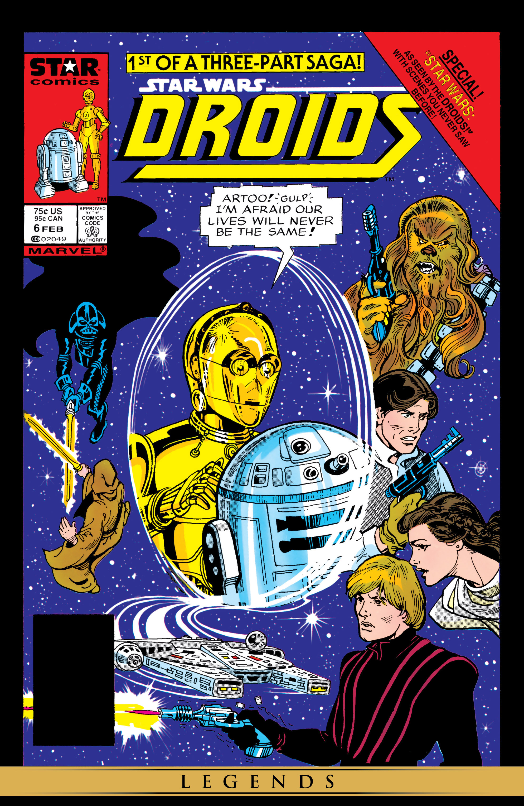 Read online Star Wars: Droids comic -  Issue #6 - 1