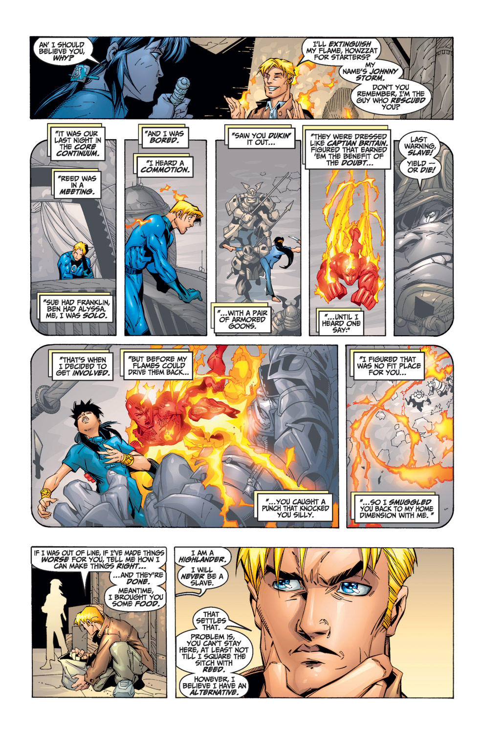 Read online Fantastic Four (1998) comic -  Issue #9 - 13