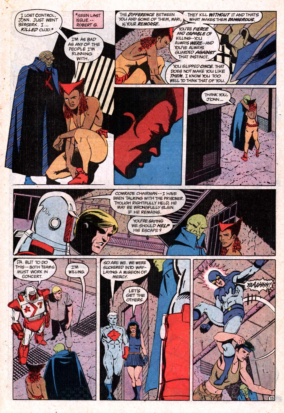 Read online Justice League International (1987) comic -  Issue #13b - 14