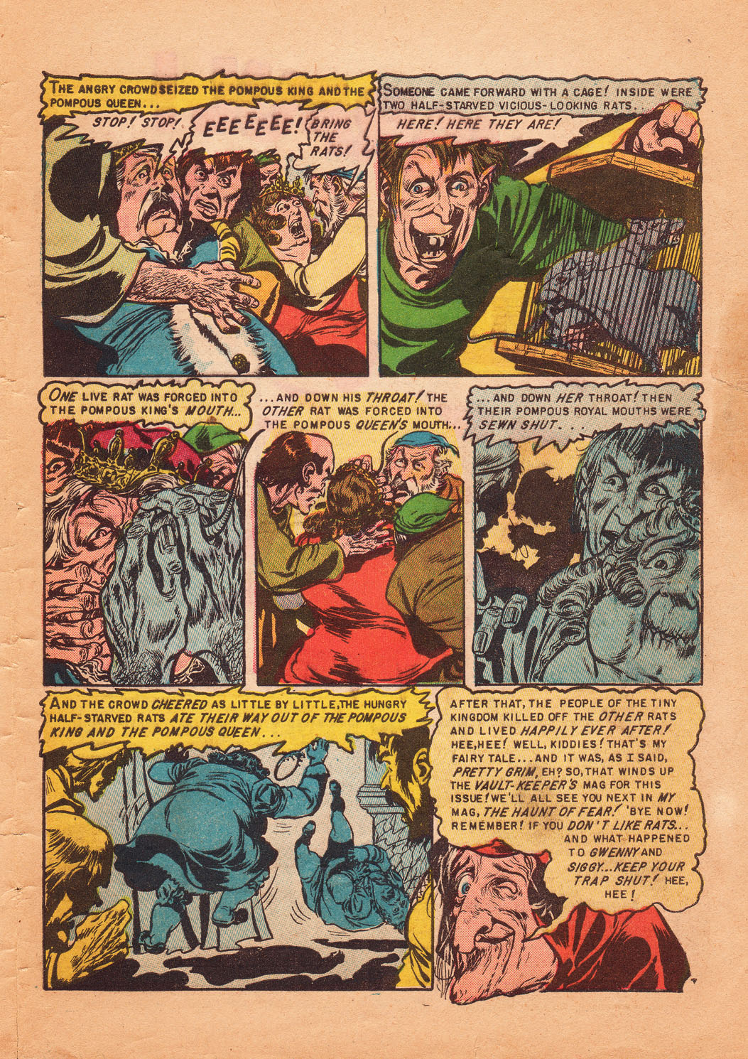 Read online The Vault of Horror (1950) comic -  Issue #27 - 34