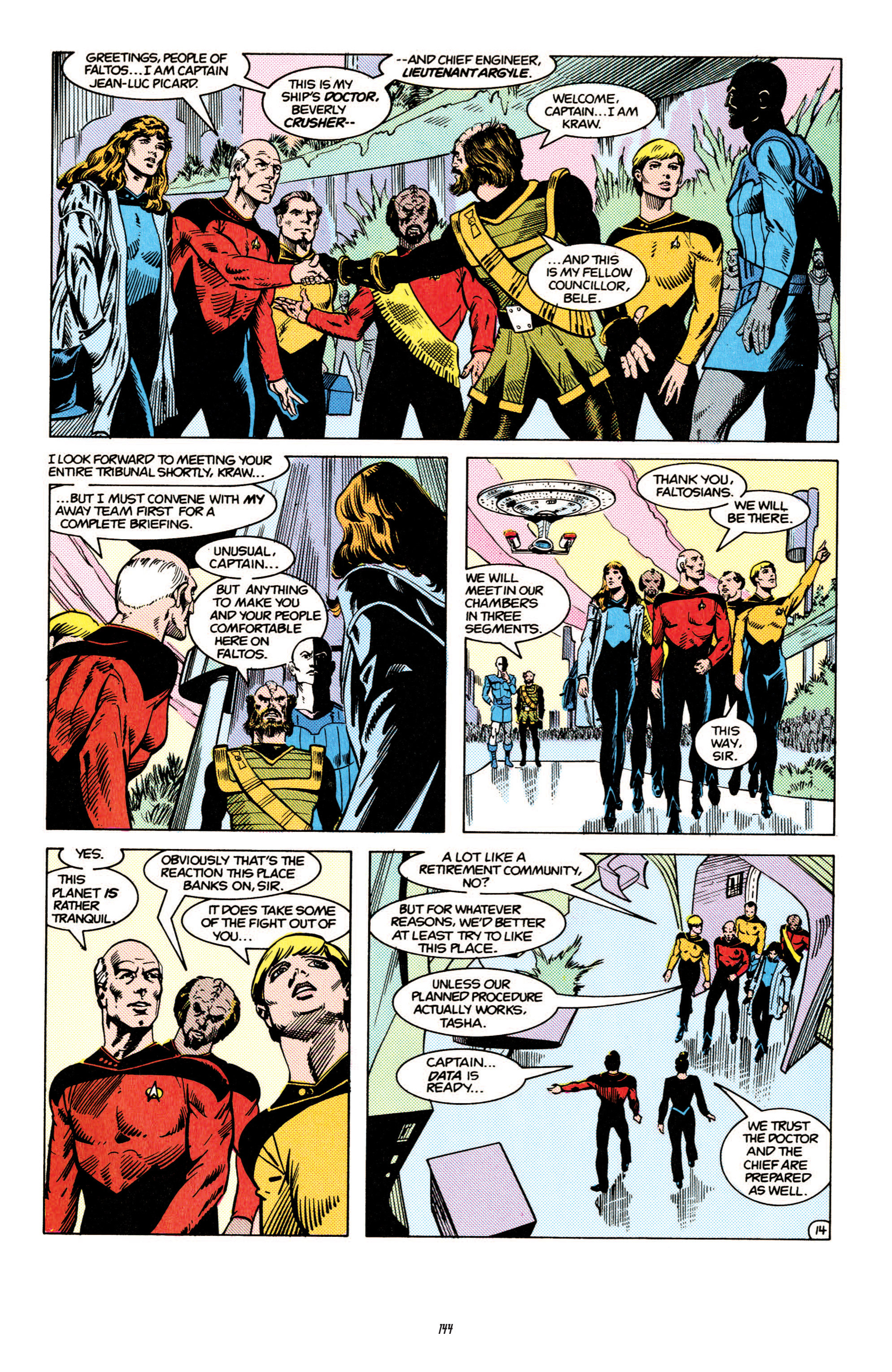 Read online Star Trek Classics comic -  Issue #4 - 143