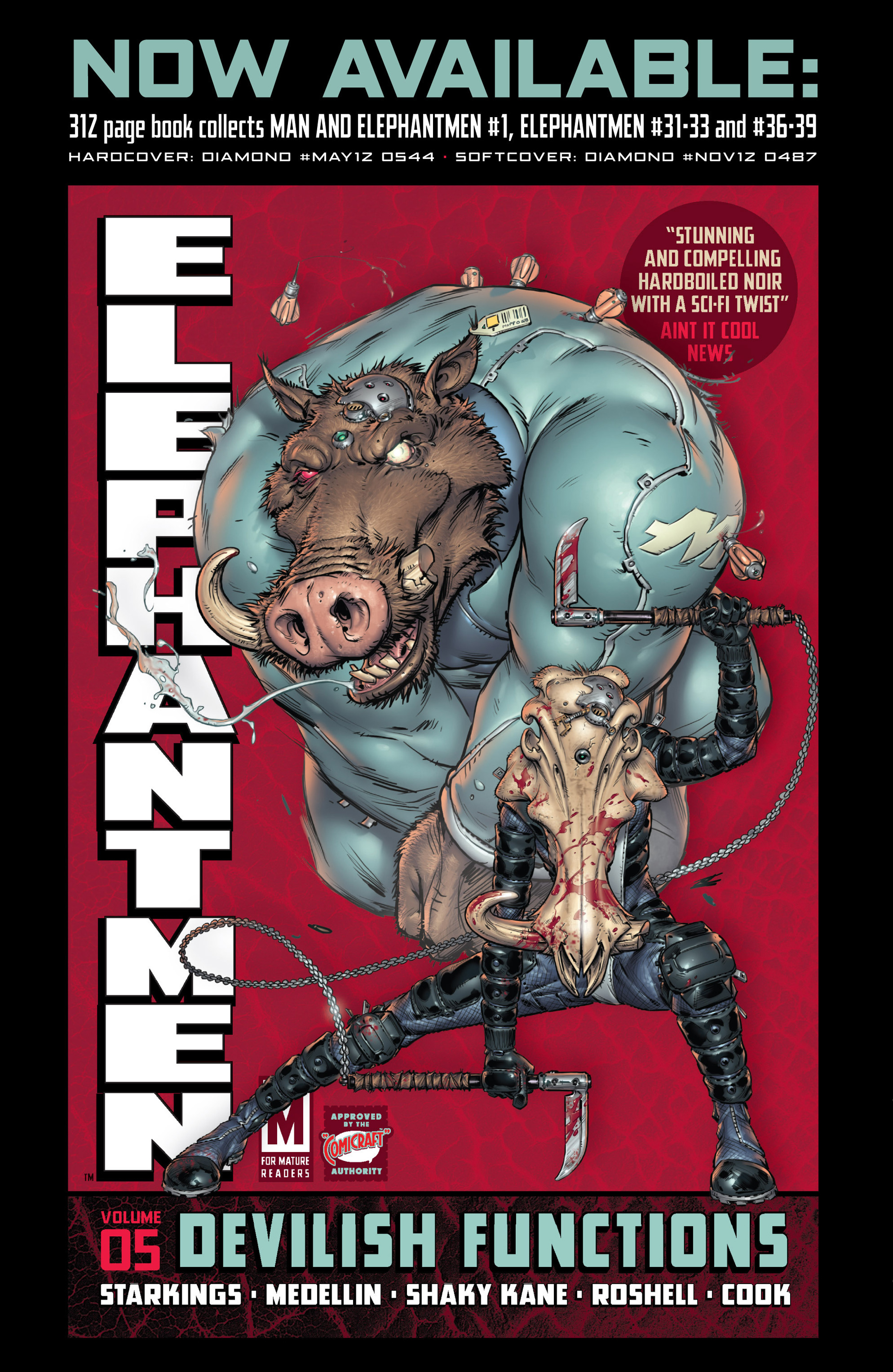 Read online Elephantmen comic -  Issue #45 - 26