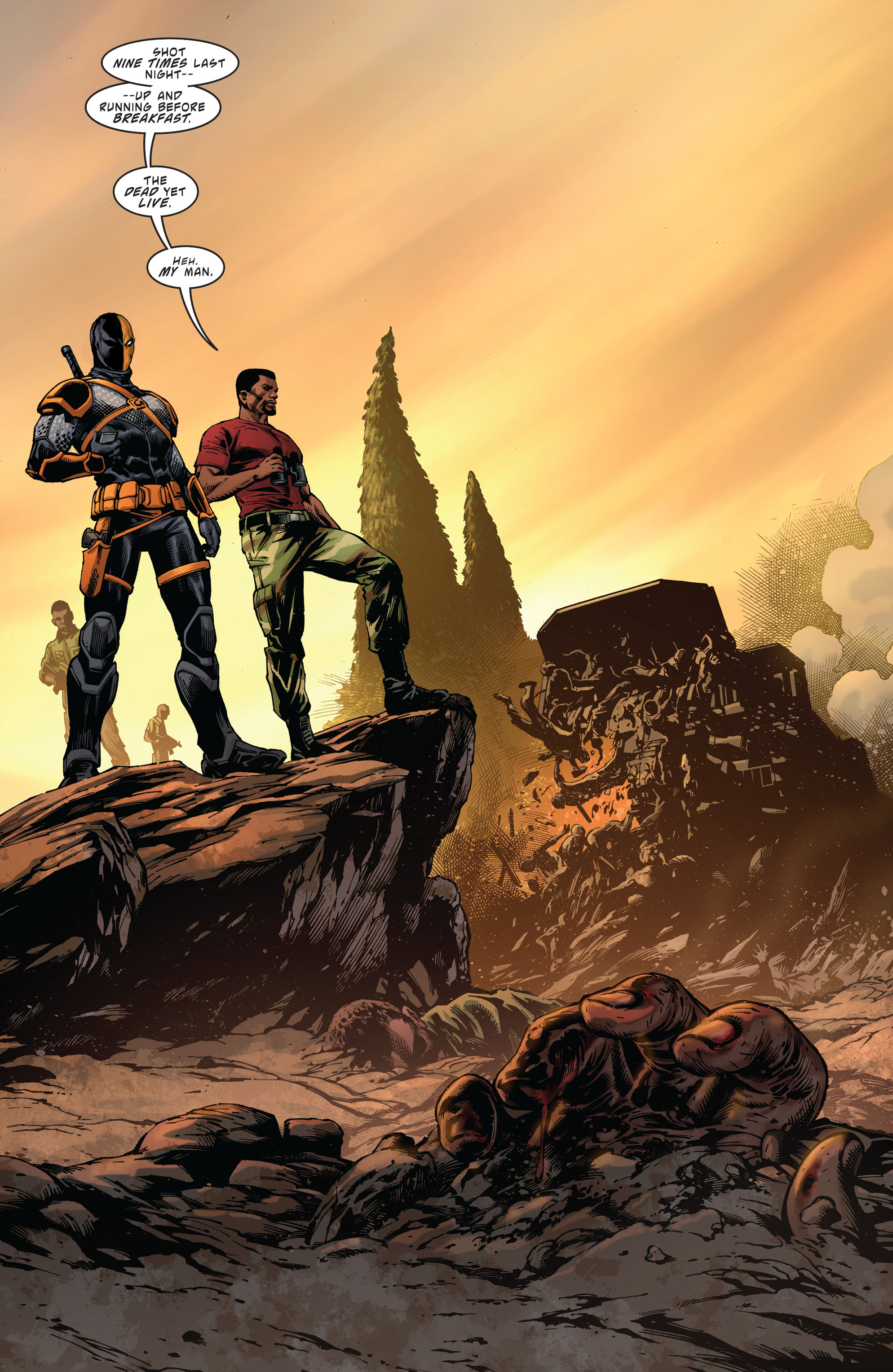 Read online Deathstroke: Rebirth comic -  Issue # Full - 7